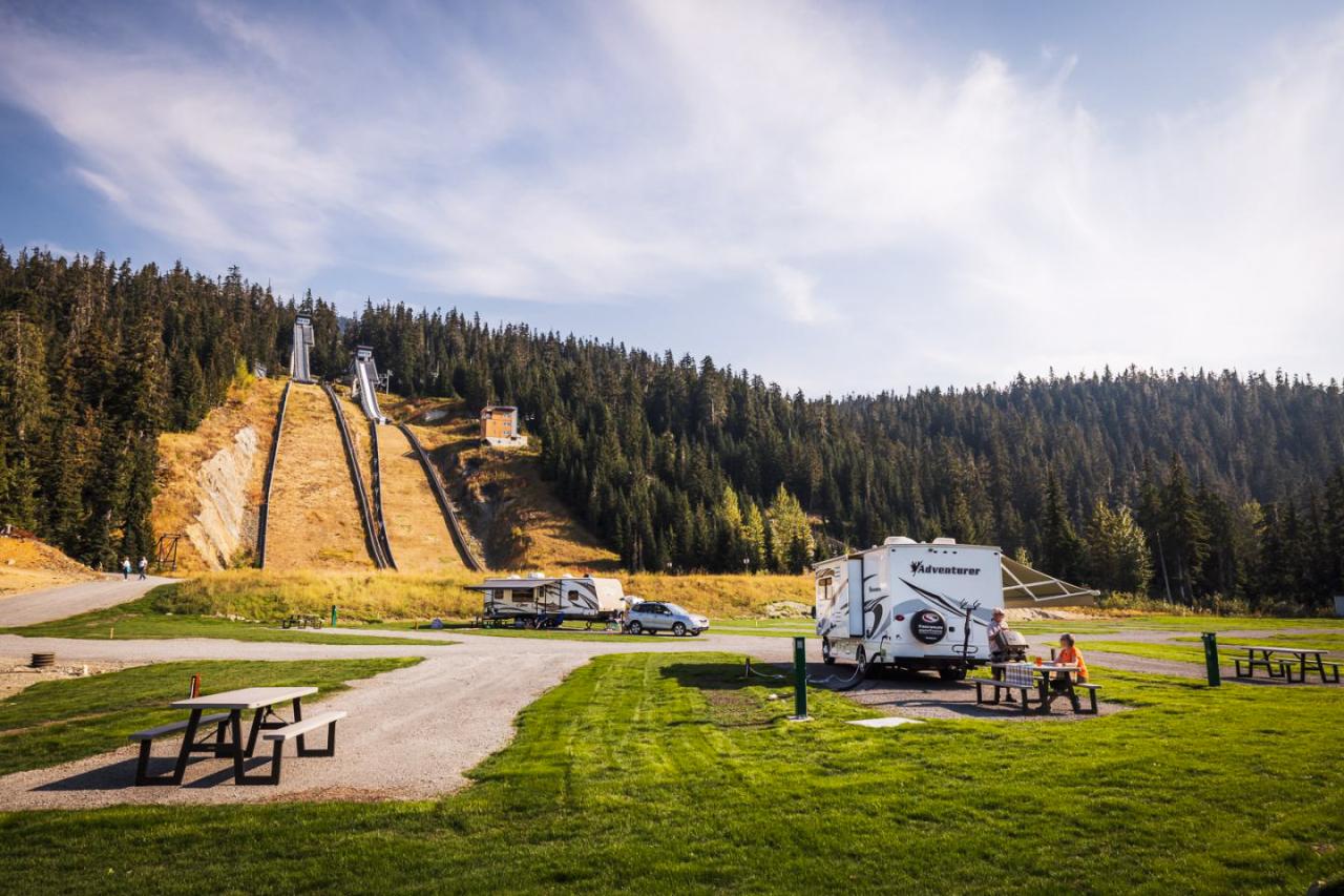 Whistler Campground & RV Park Whistler Olympic Park