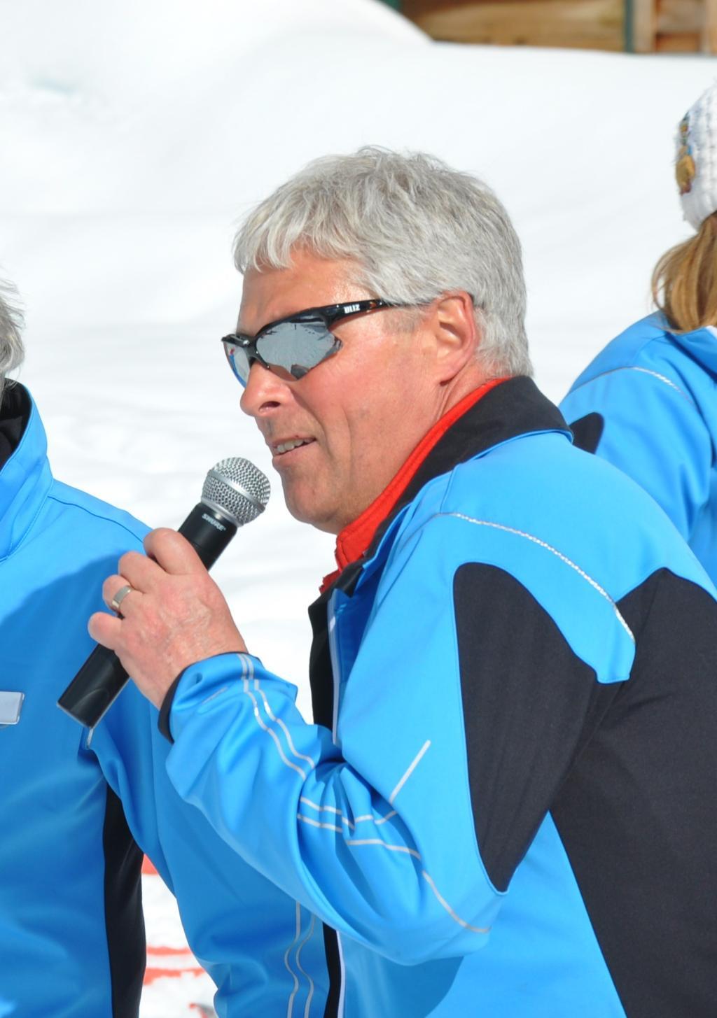 man holding microphone