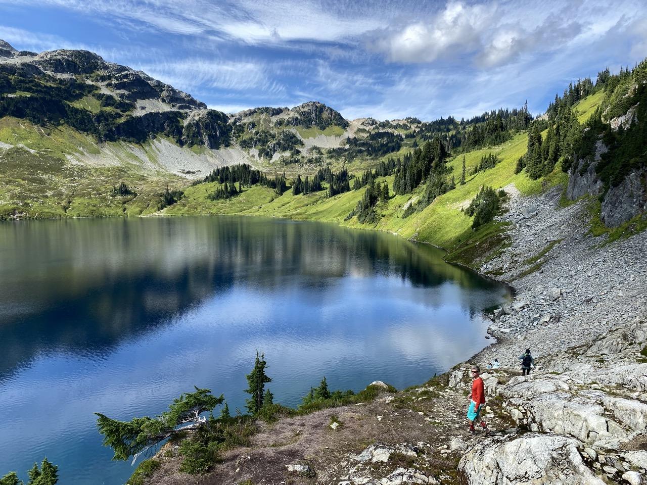 Cirque Lake Callaghan Valley Whistler BC