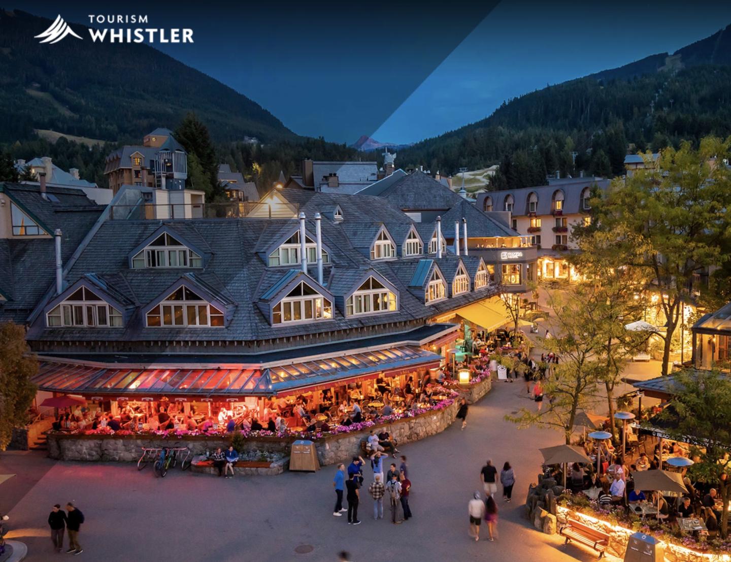 Shot of Whistler Village