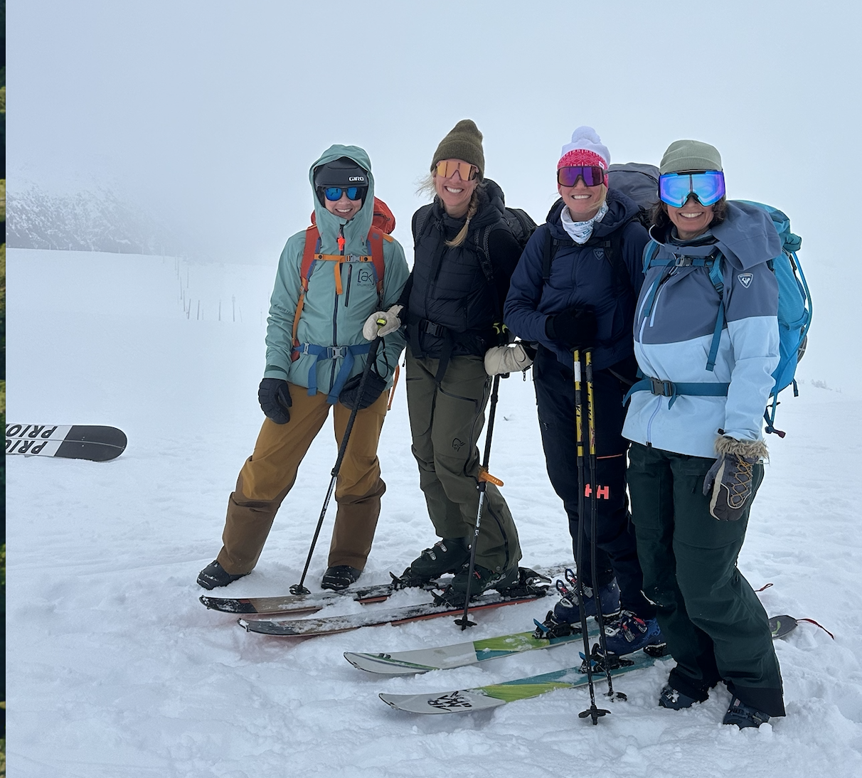 Backcountry skiers