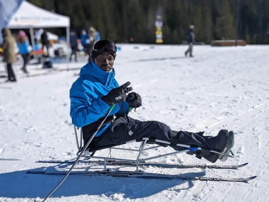 Whistler Adaptive Ski Program Skier