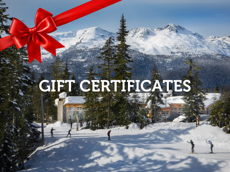 whistler Olympic Park Gift Certificates 