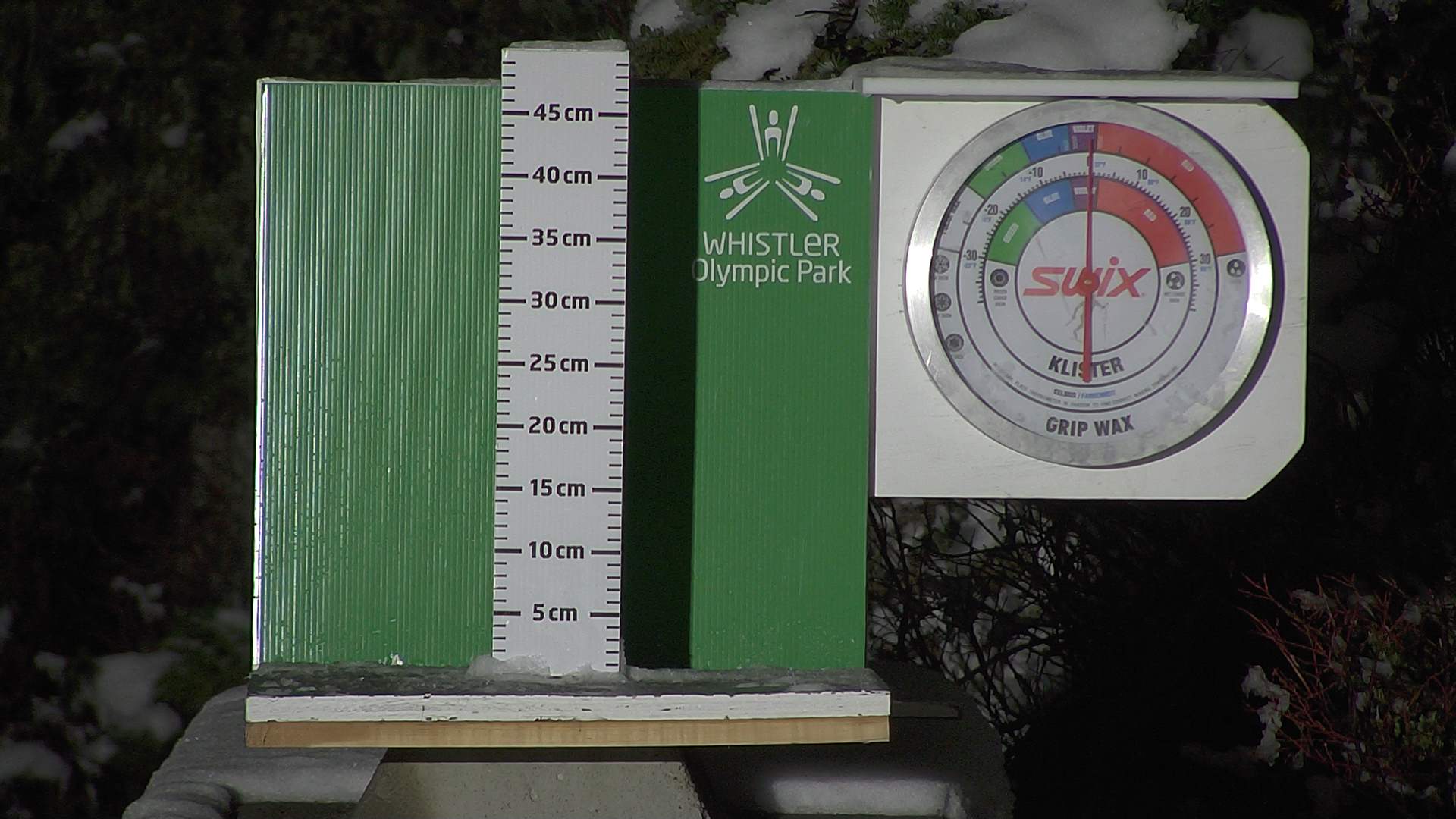 Snow stake cleared between 8:30 and 9am every morning