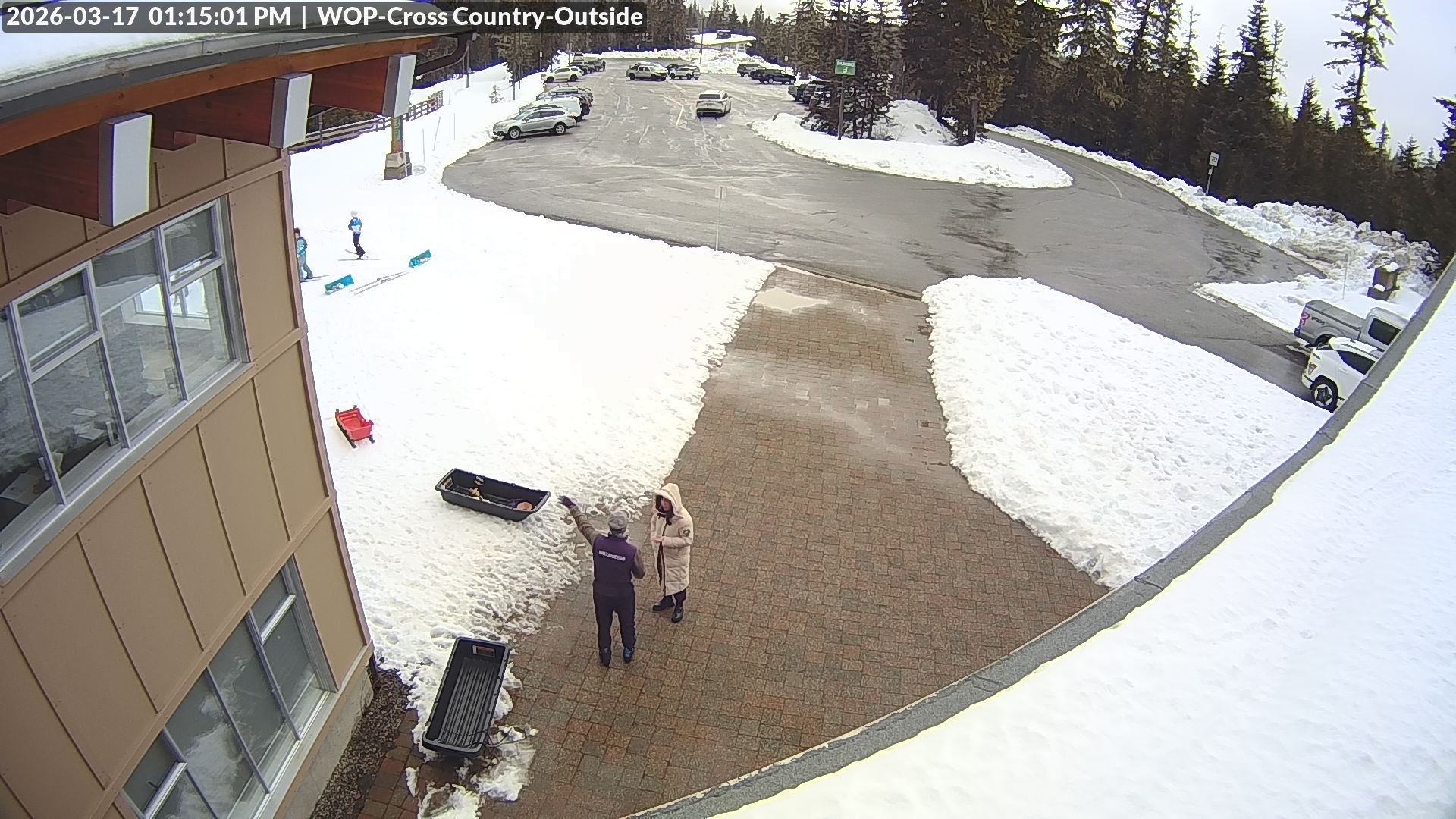View looking South from Cross Country towards the Daylodge