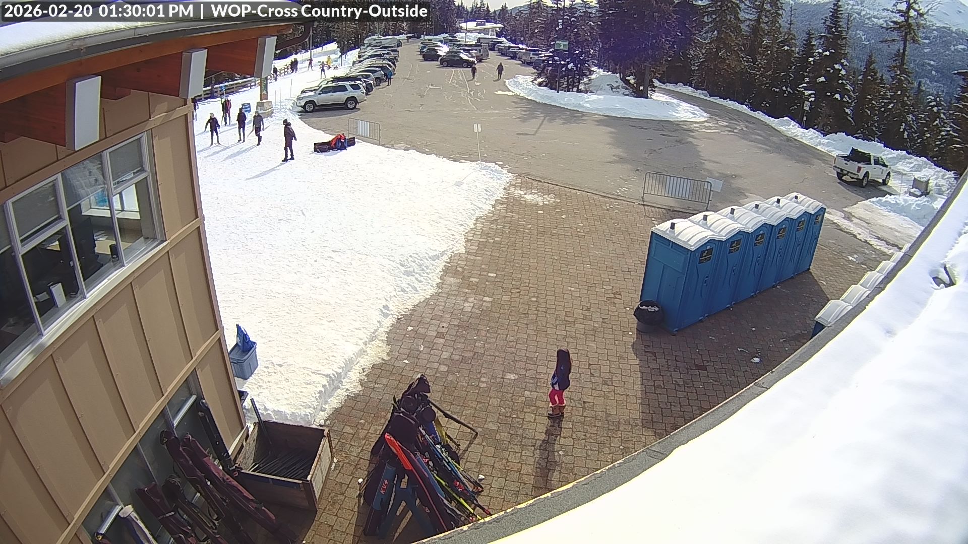 View looking South from Cross Country towards the Daylodge