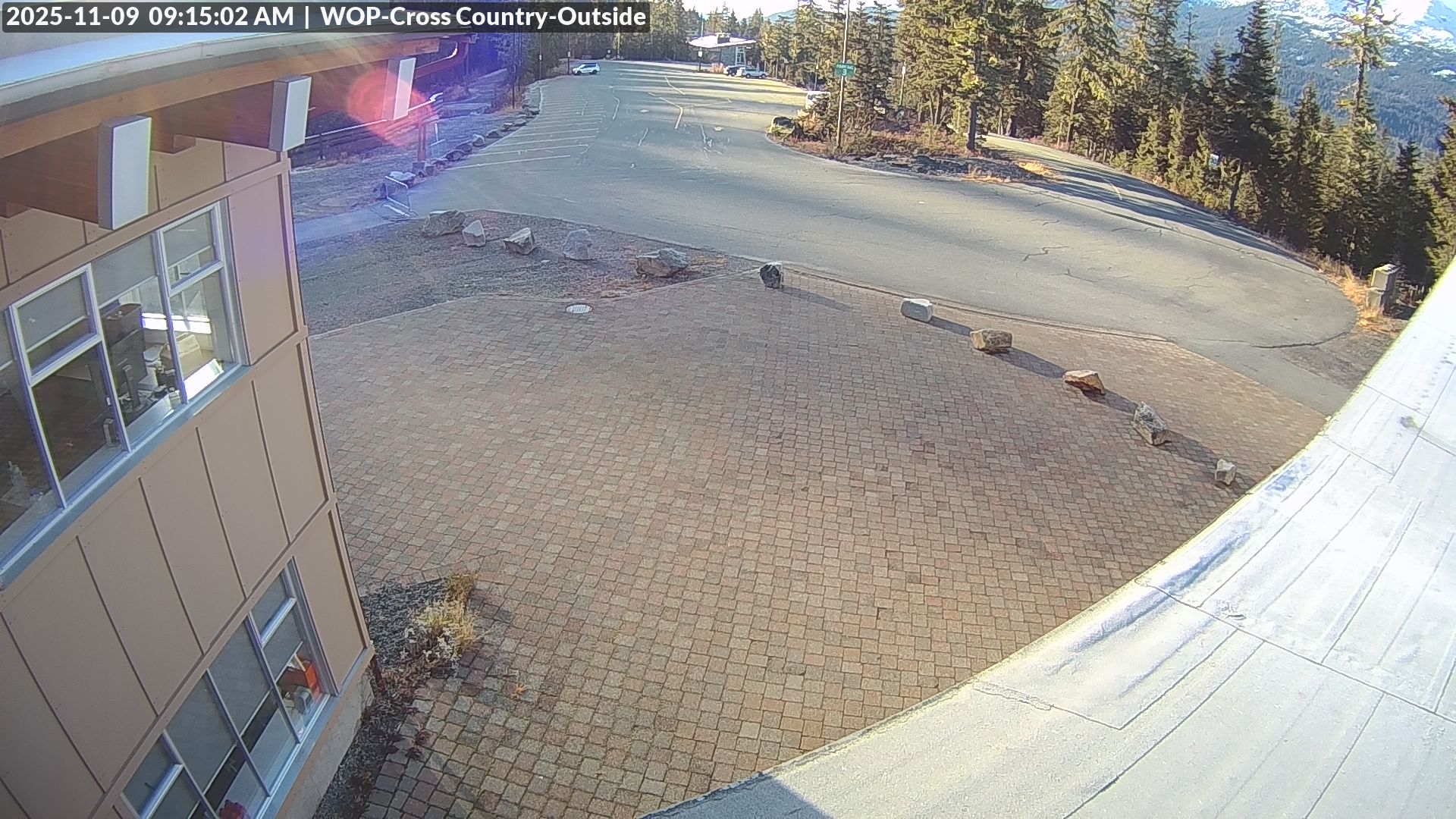 View looking South from Cross Country towards the Daylodge