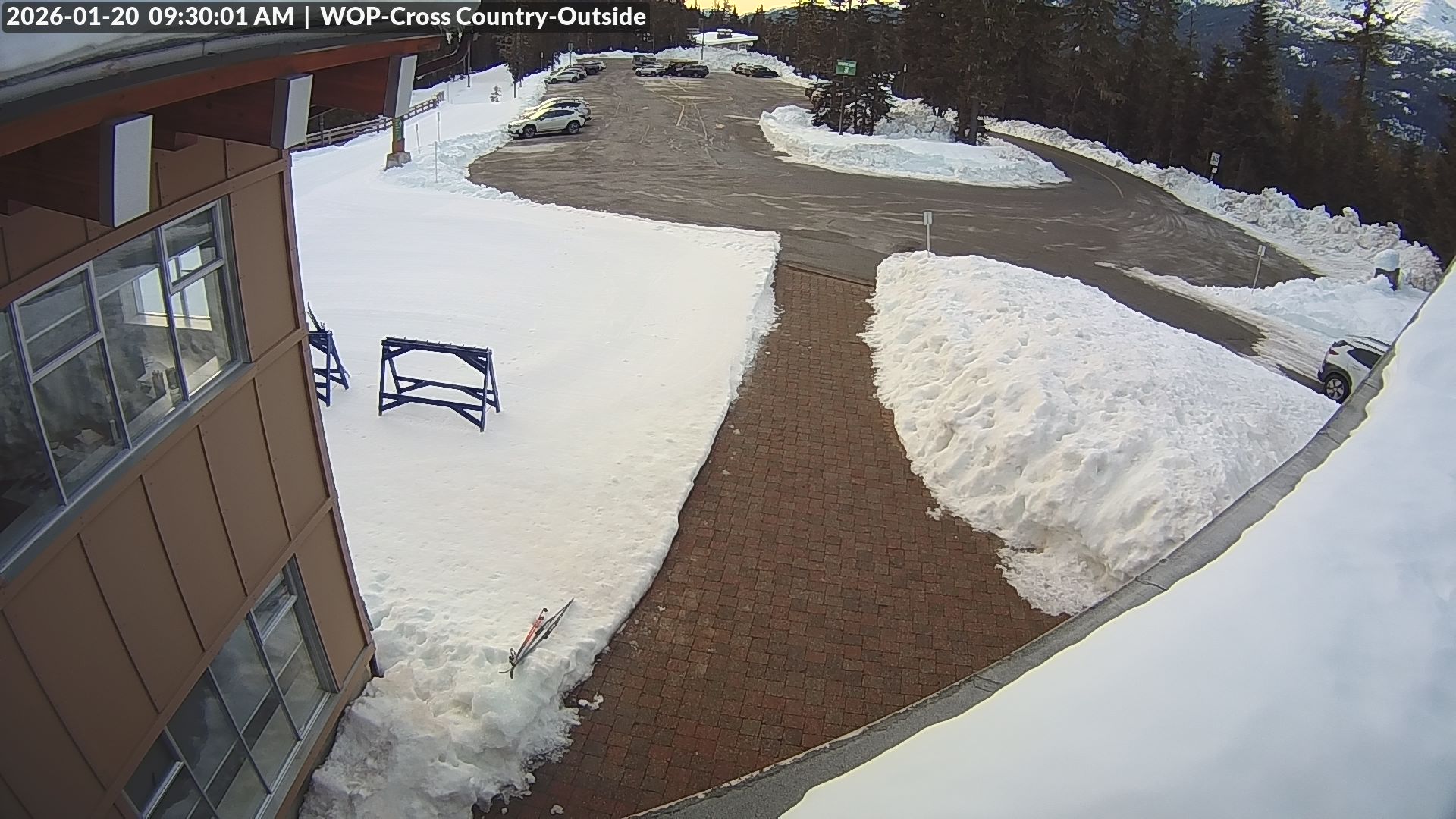 View looking South from Cross Country towards the Daylodge