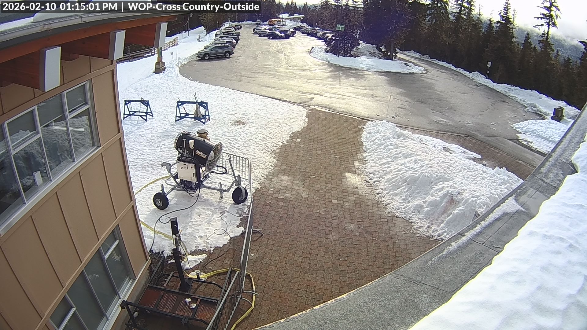View looking South from Cross Country towards the Daylodge