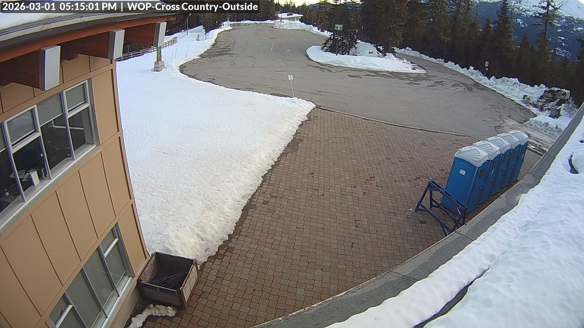 View looking South from Cross Country towards the Daylodge