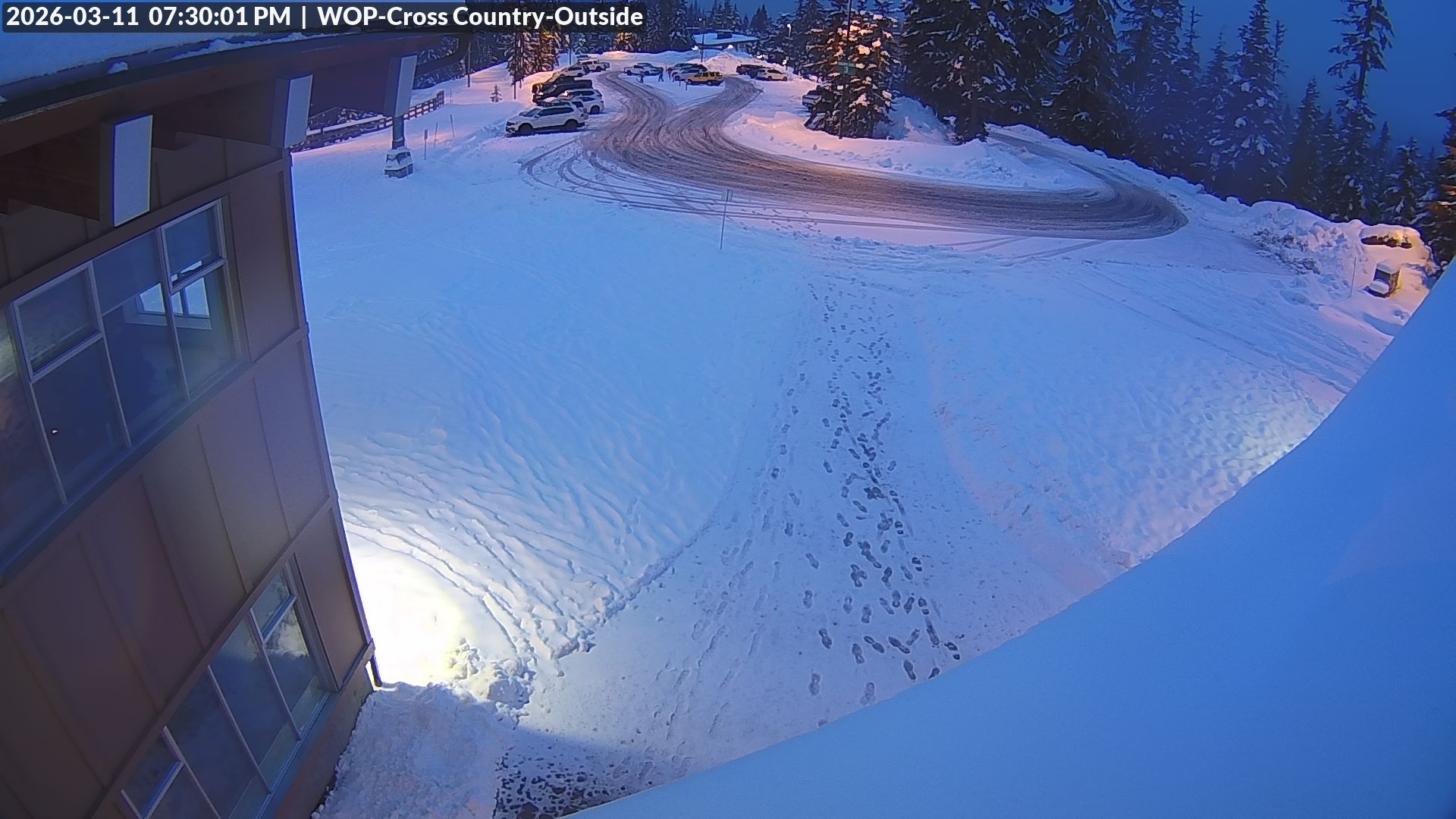 View looking South from Cross Country towards the Daylodge