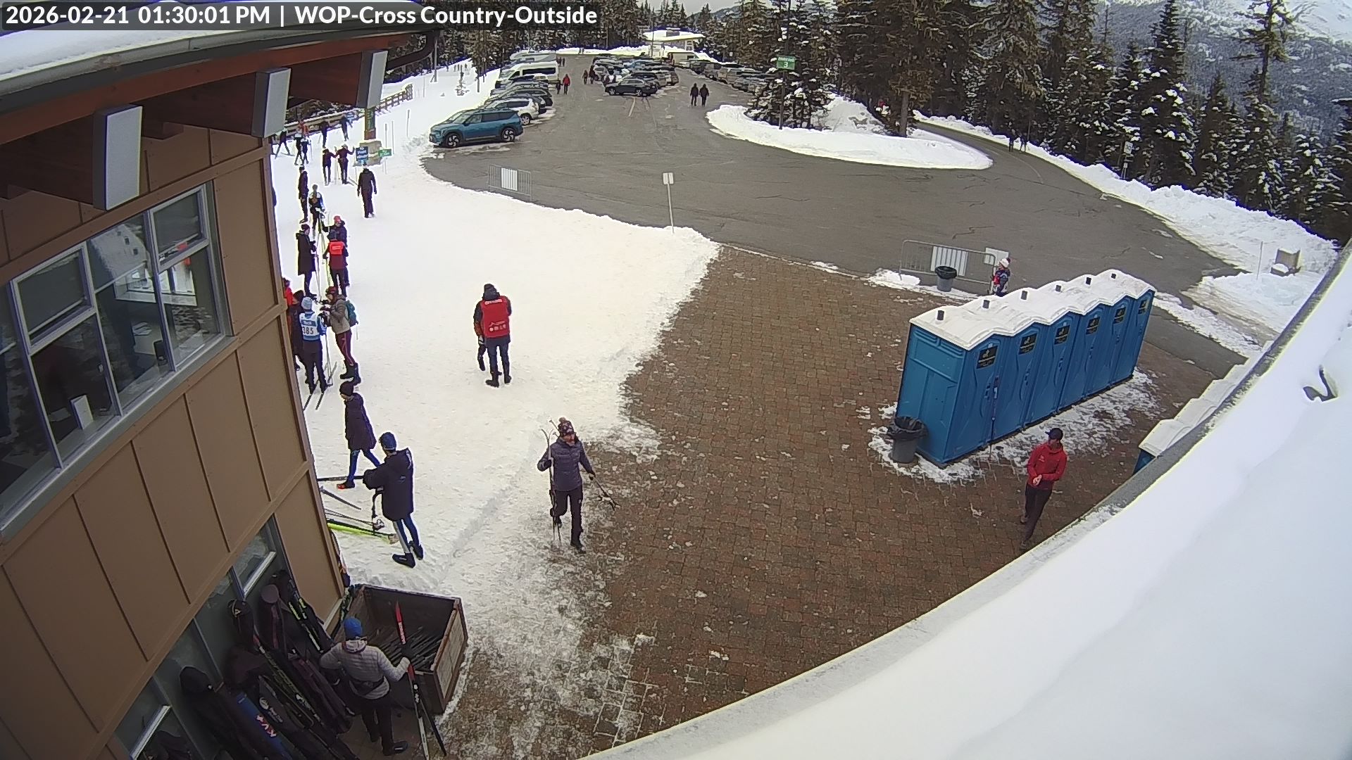 View looking South from Cross Country towards the Daylodge