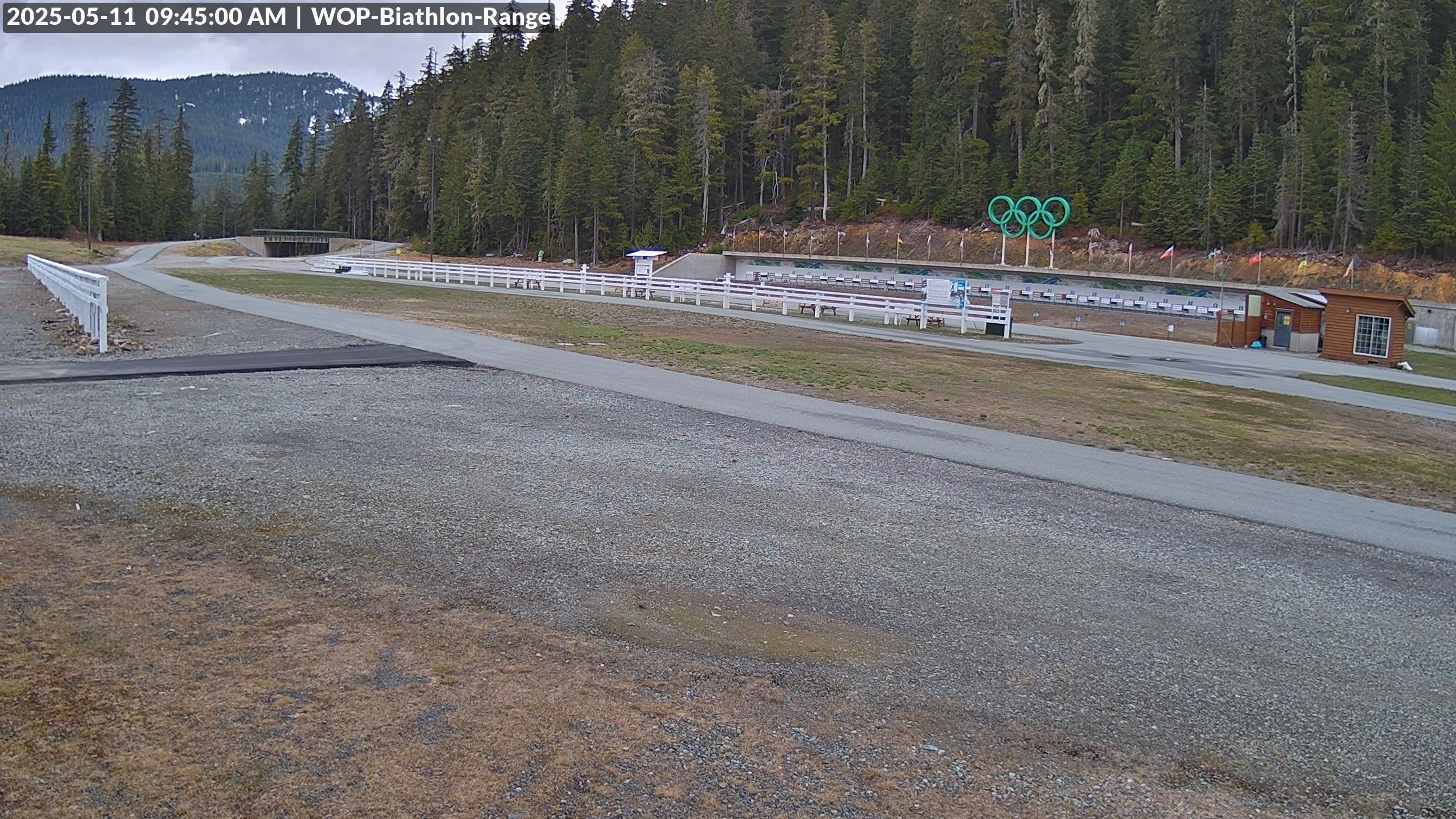 View looking North East to the Olympic Biathlon Range
