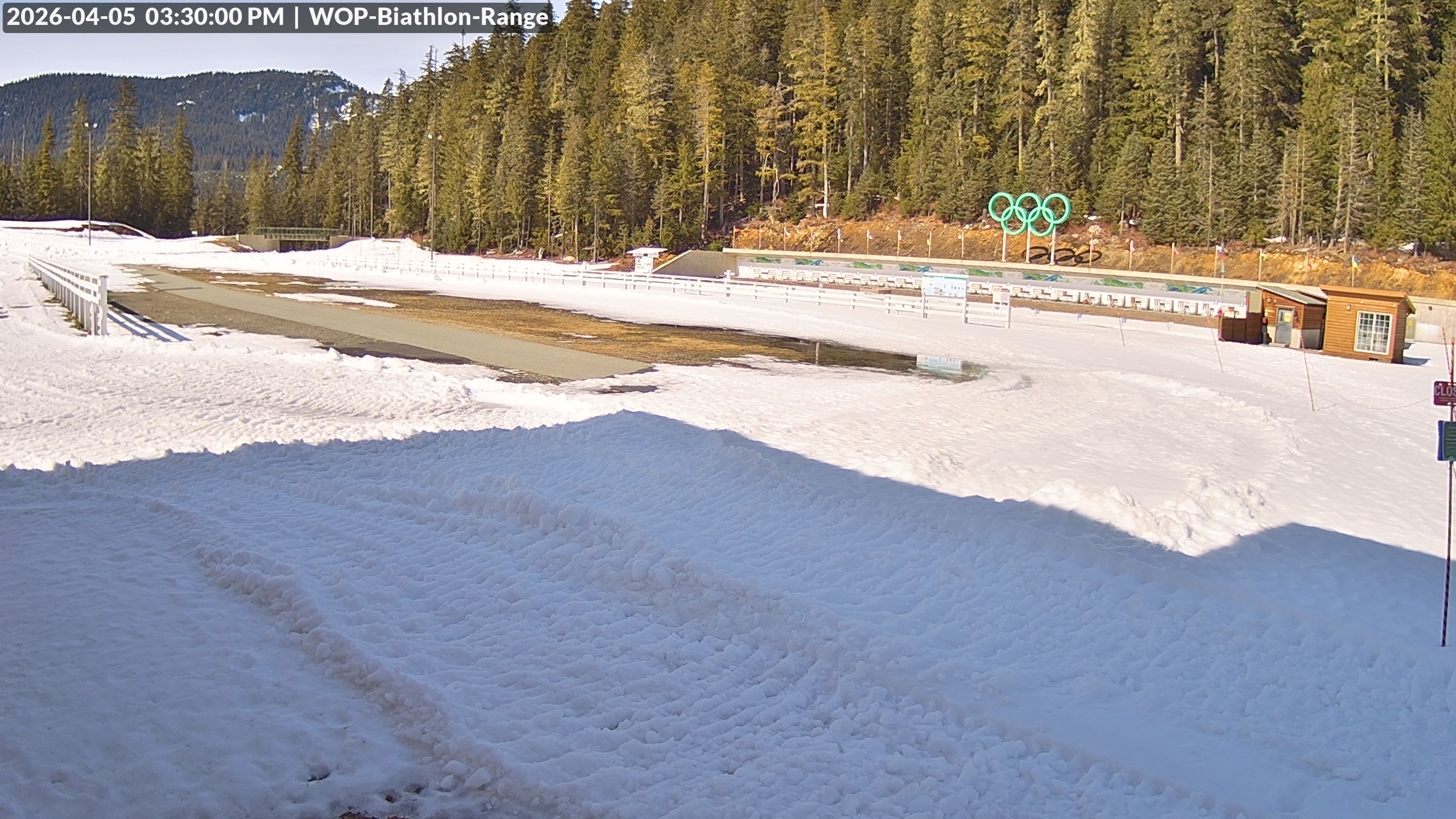 View looking North East to the Olympic Biathlon Range