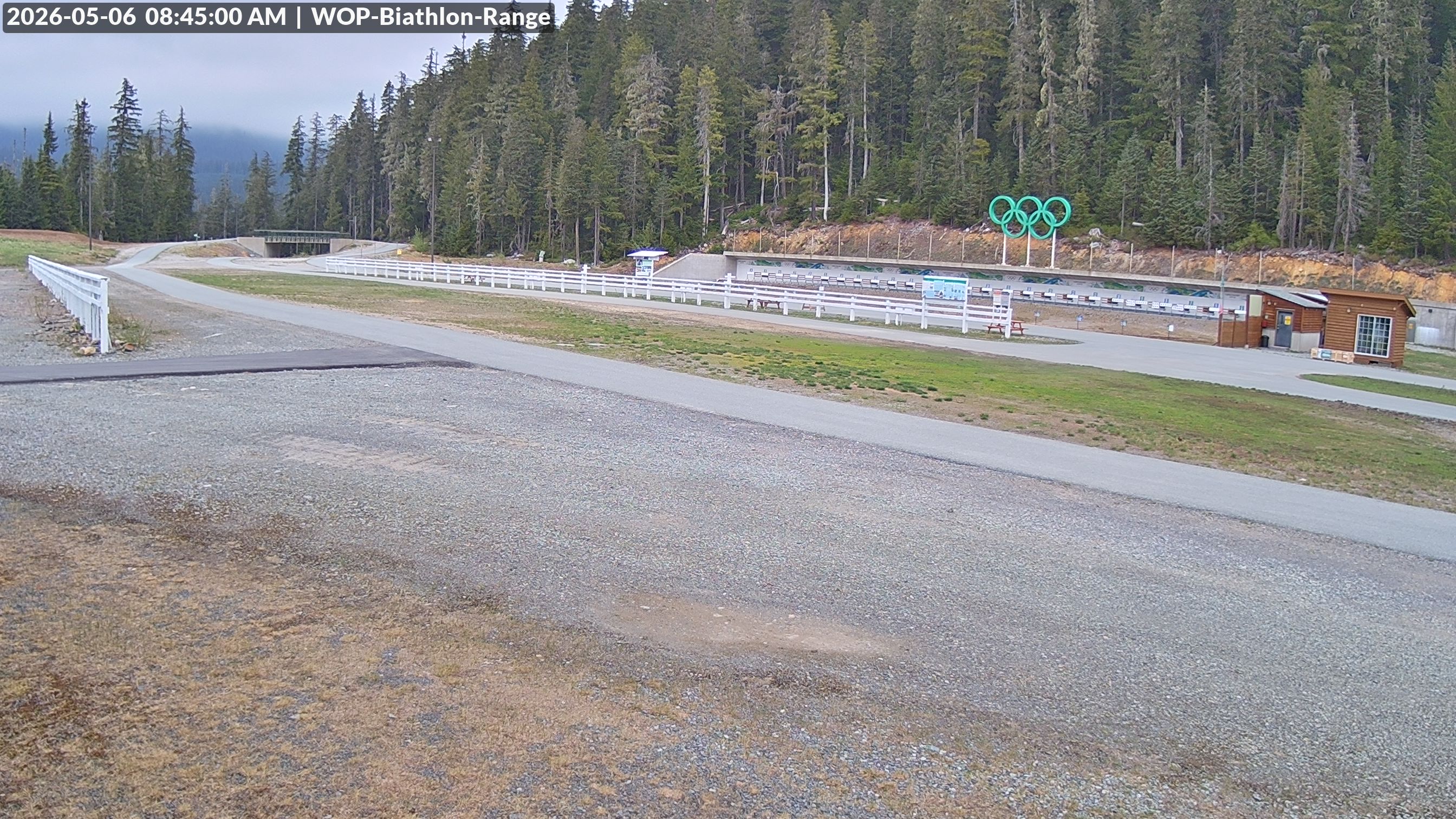View looking North East to the Olympic Biathlon Range