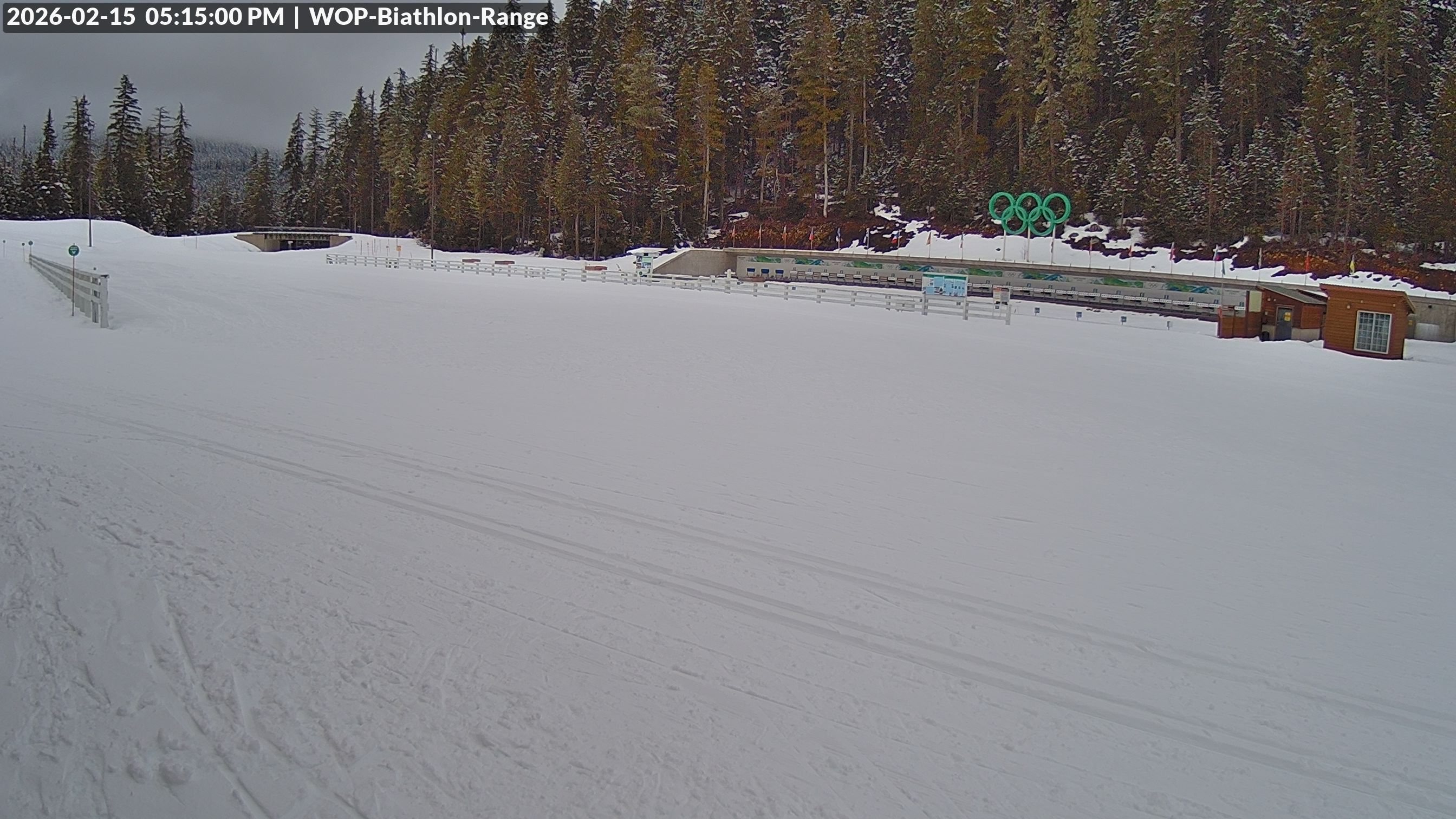 View looking North East to the Olympic Biathlon Range