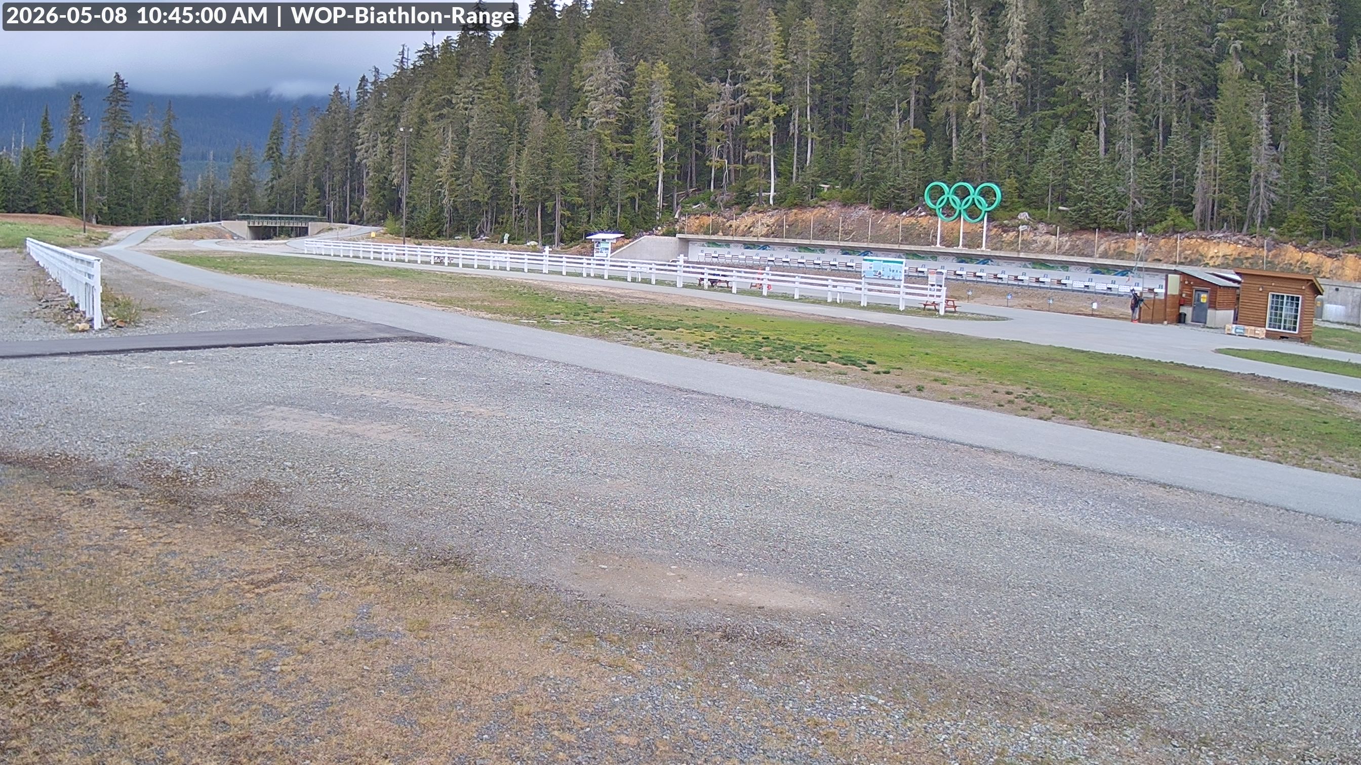 View looking North East to the Olympic Biathlon Range