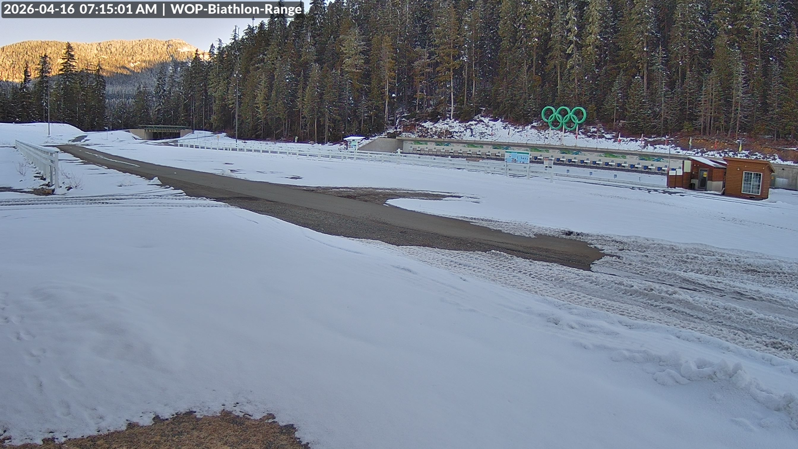 View looking North East to the Olympic Biathlon Range