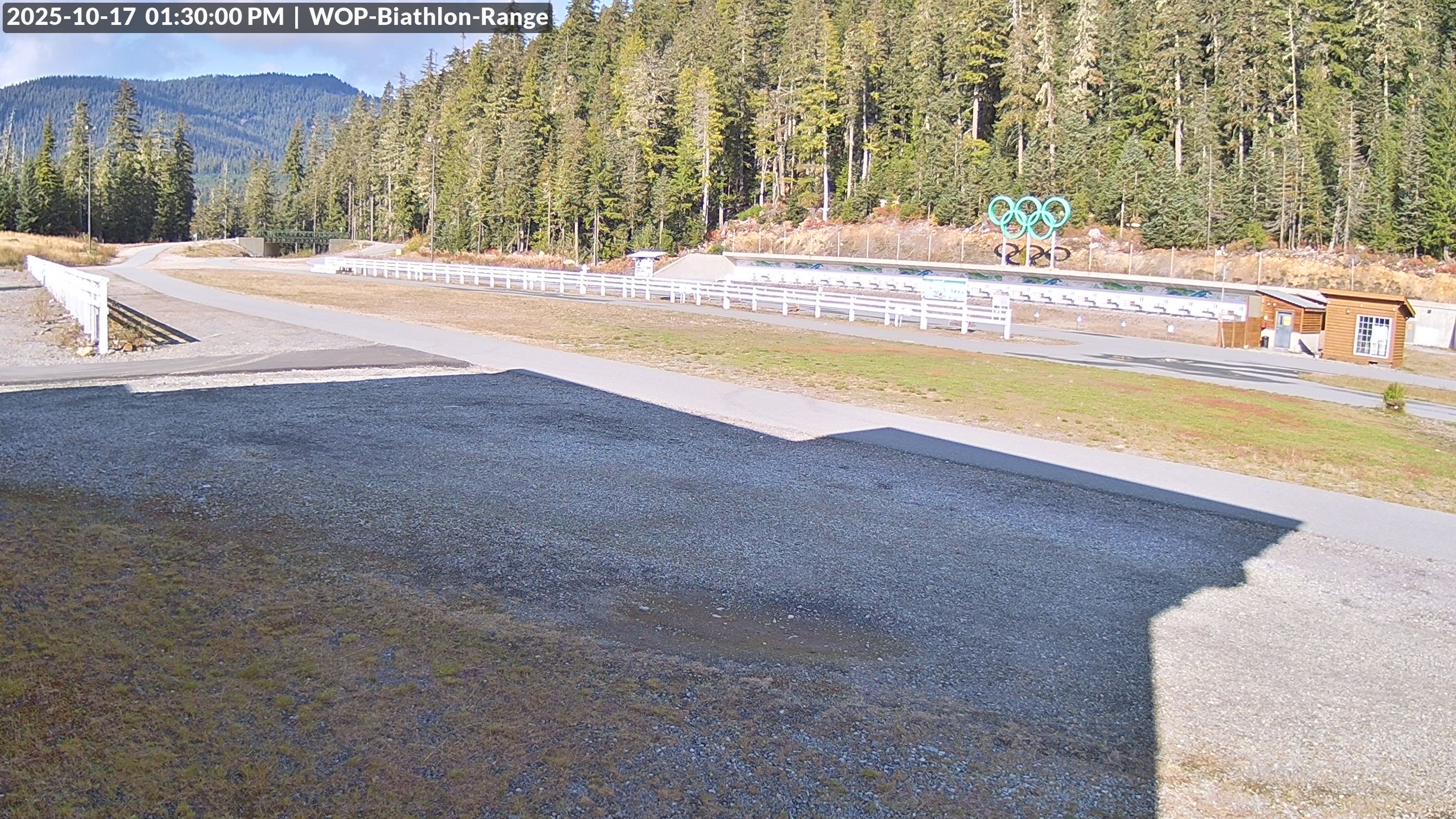 View looking North East to the Olympic Biathlon Range
