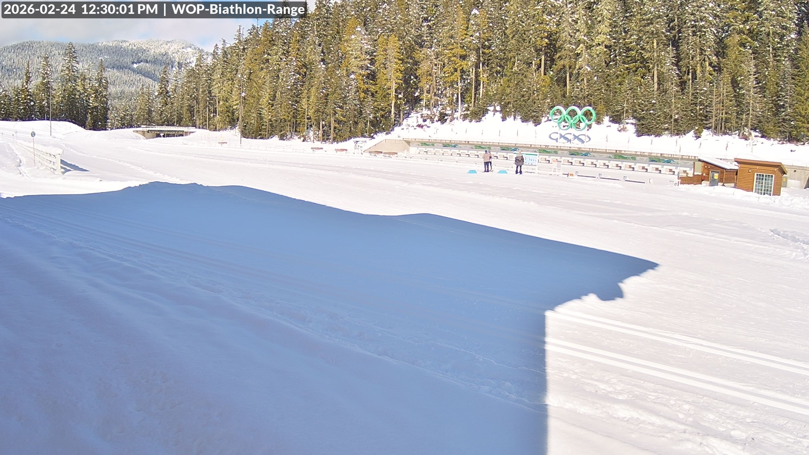 View looking North East to the Olympic Biathlon Range