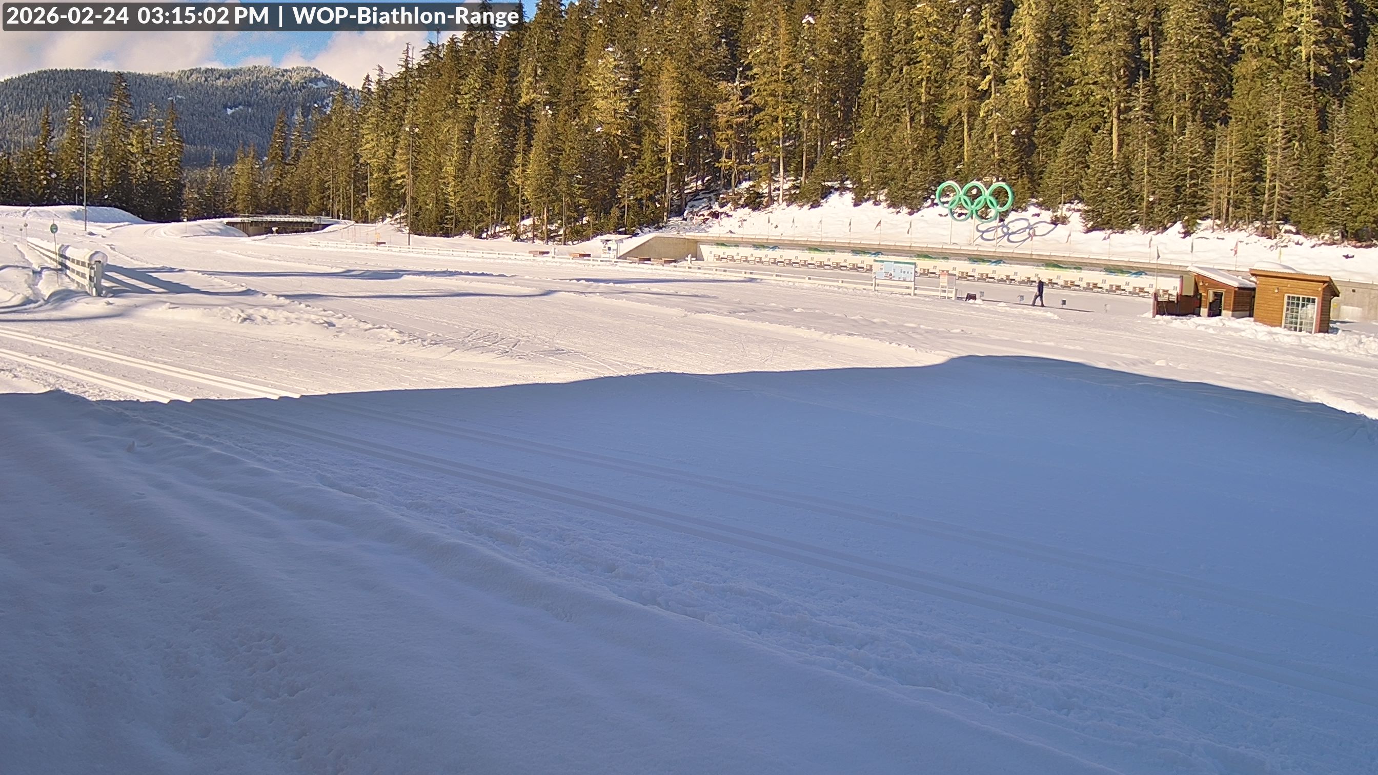 View looking North East to the Olympic Biathlon Range