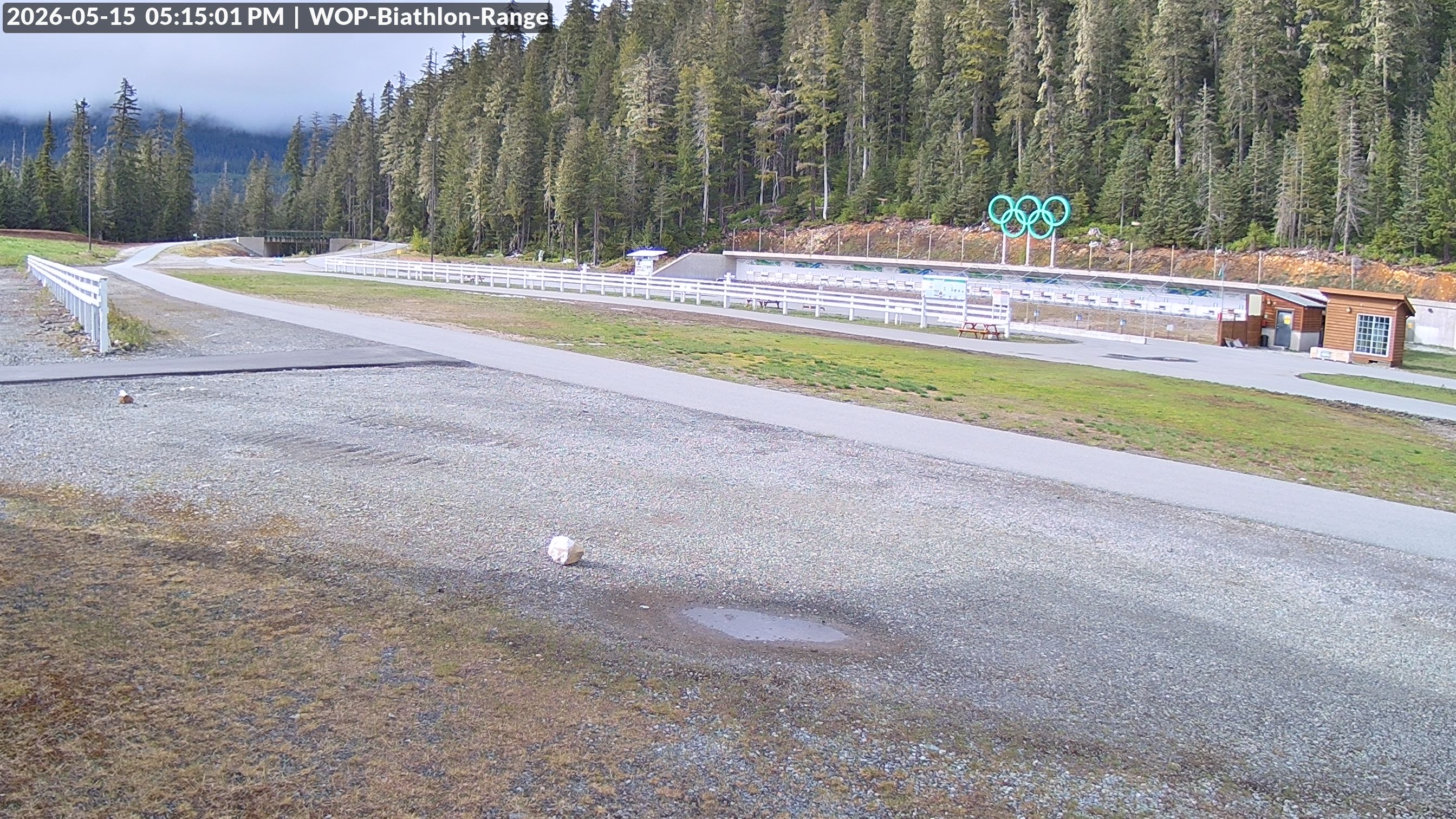 View looking North East to the Olympic Biathlon Range
