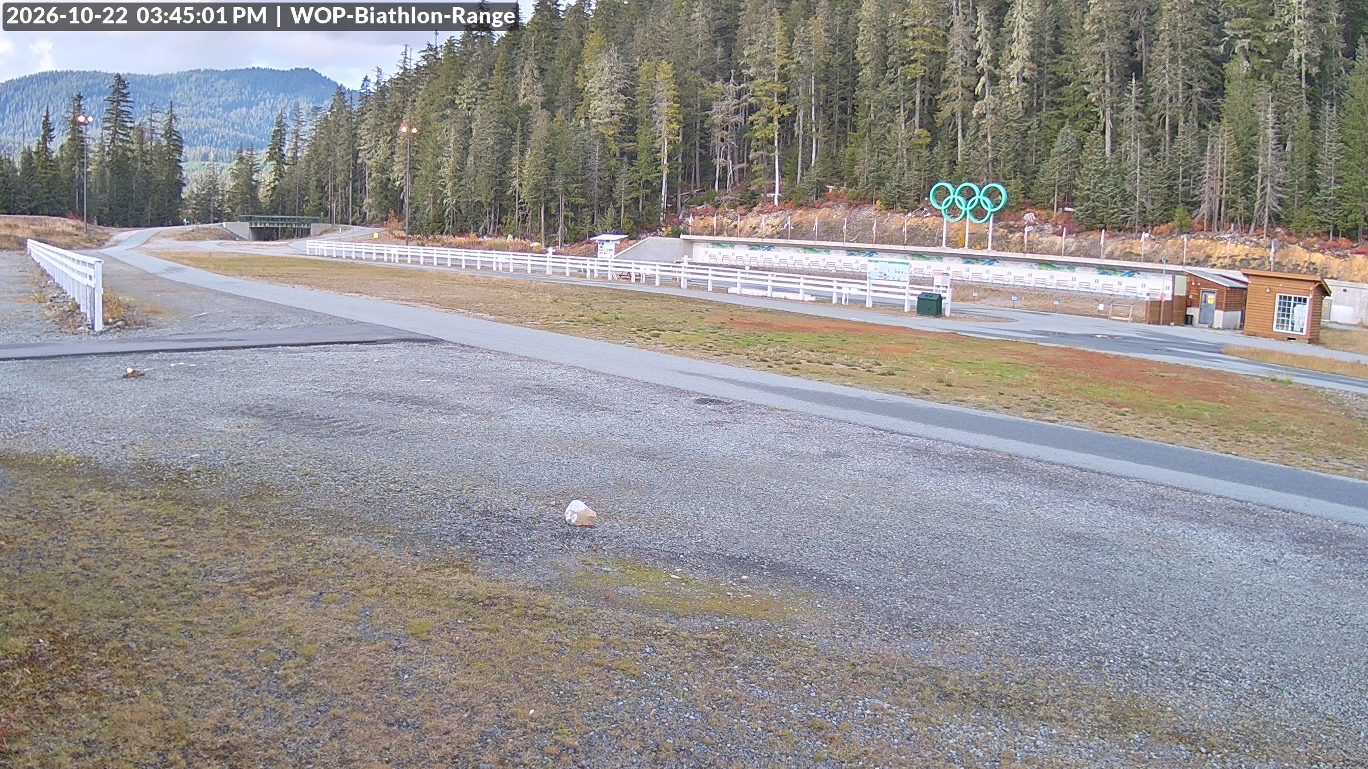 View looking North East to the Olympic Biathlon Range