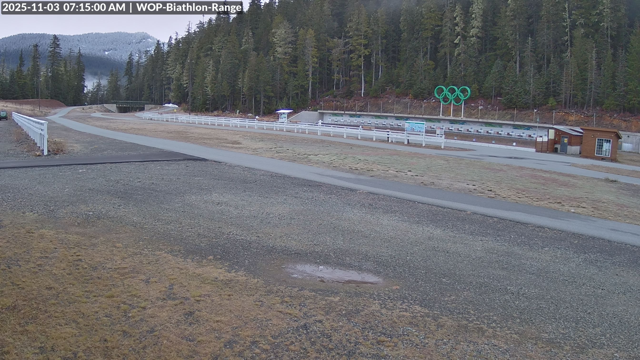 View looking North East to the Olympic Biathlon Range