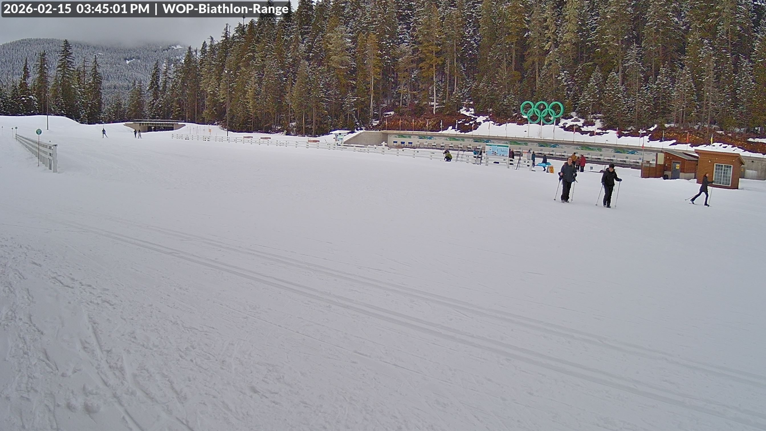 View looking North East to the Olympic Biathlon Range