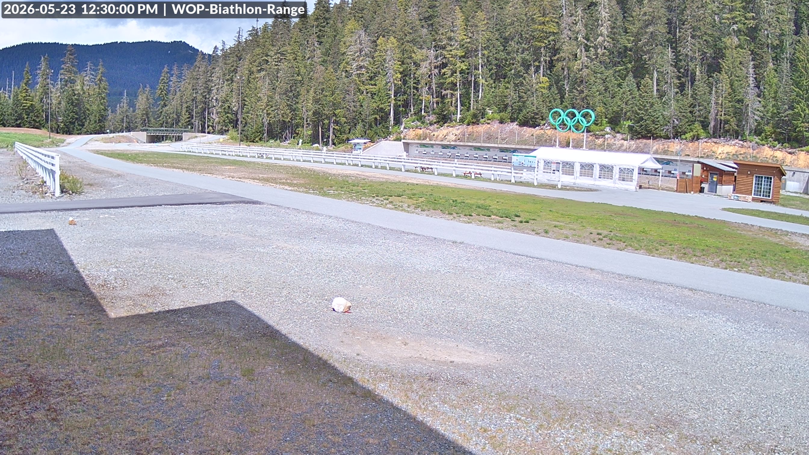 View looking North East to the Olympic Biathlon Range