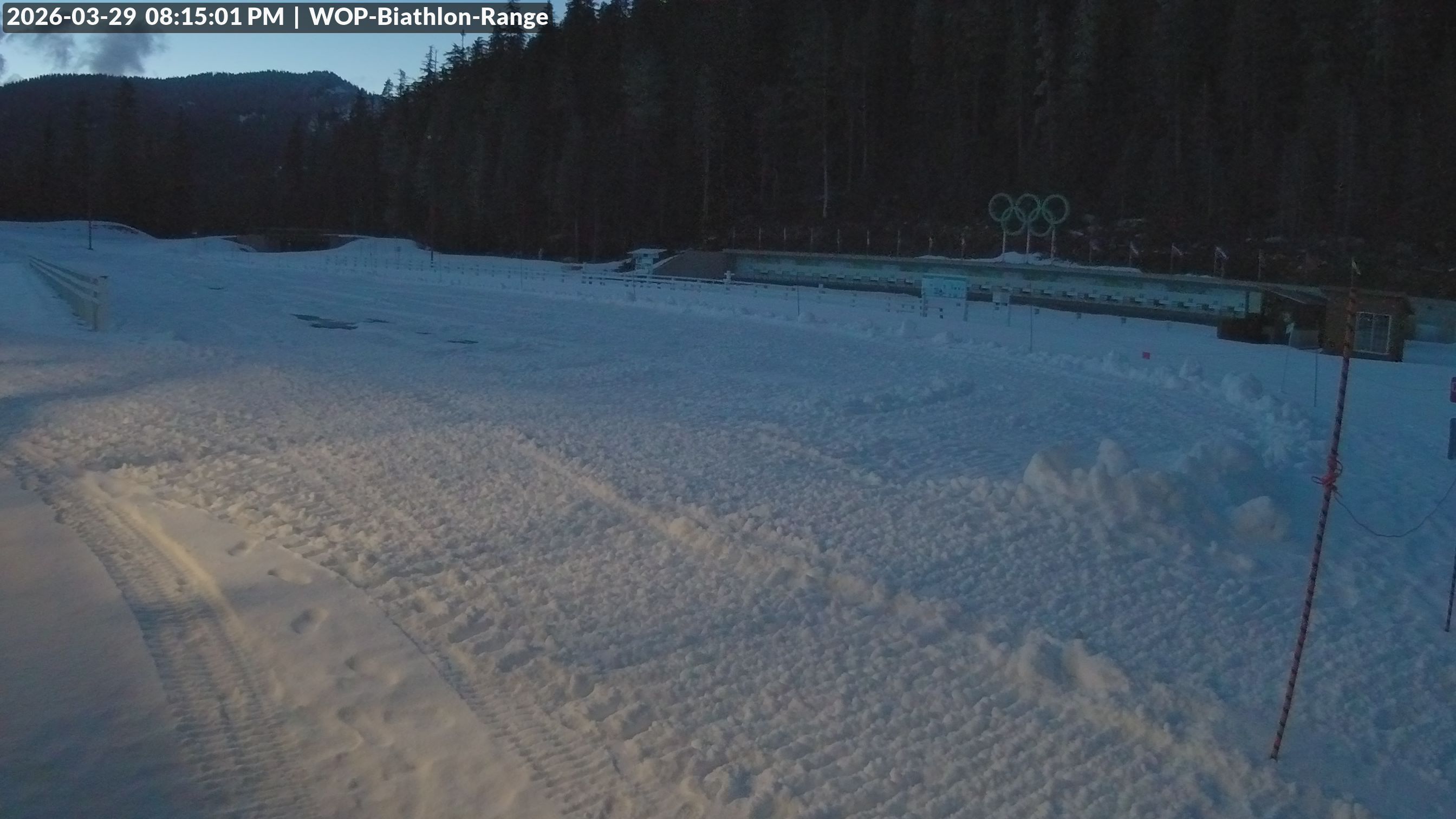 View looking North East to the Olympic Biathlon Range
