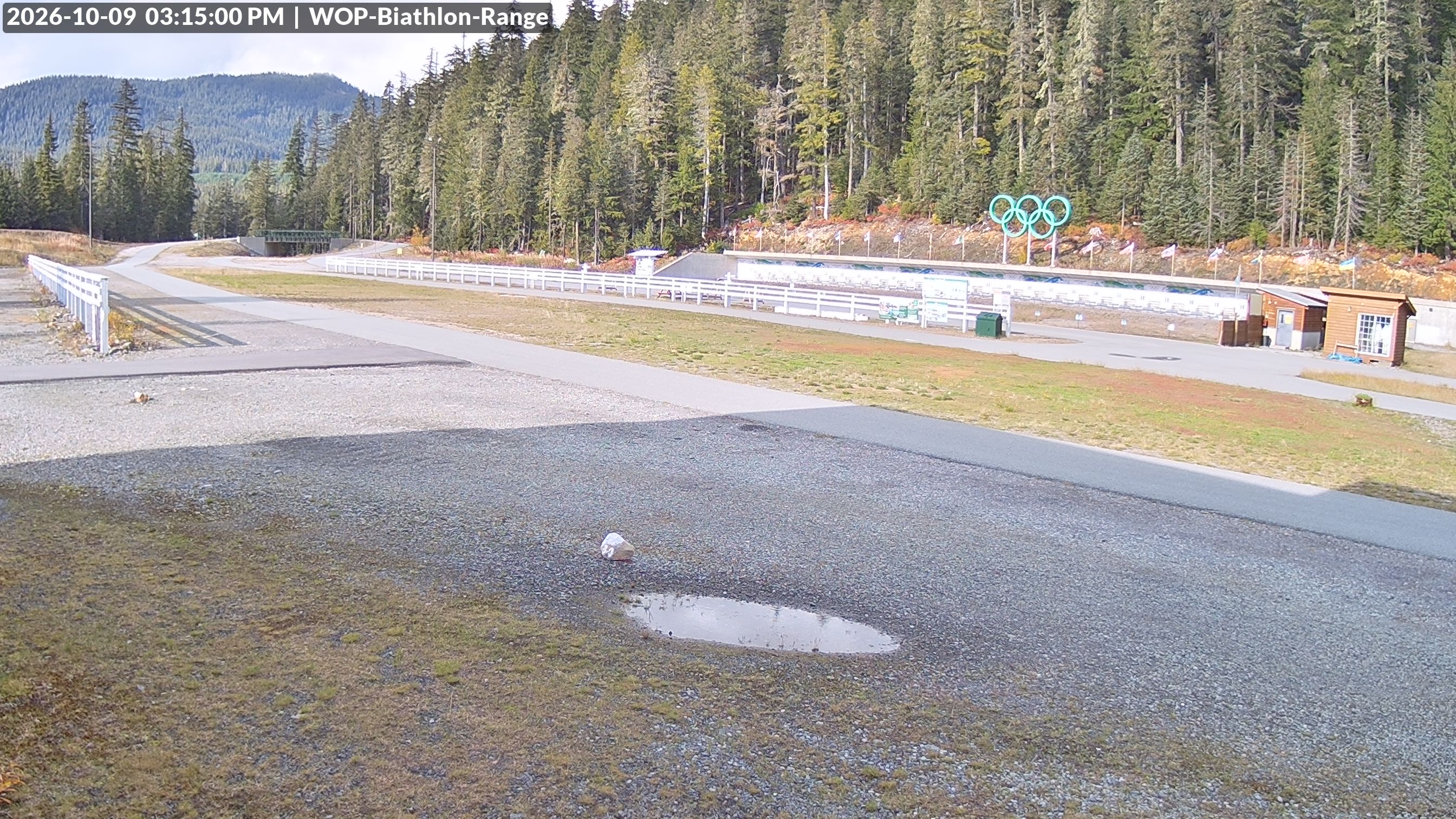 View looking North East to the Olympic Biathlon Range