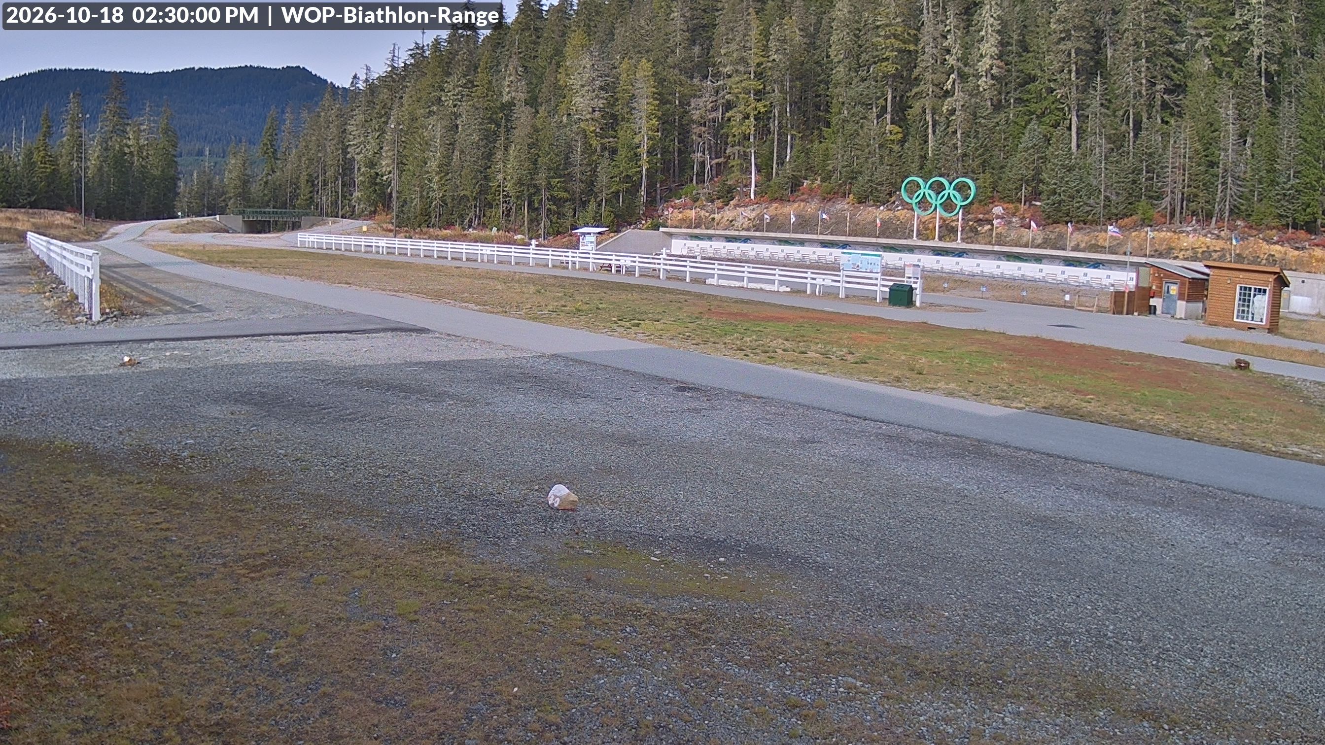 View looking North East to the Olympic Biathlon Range
