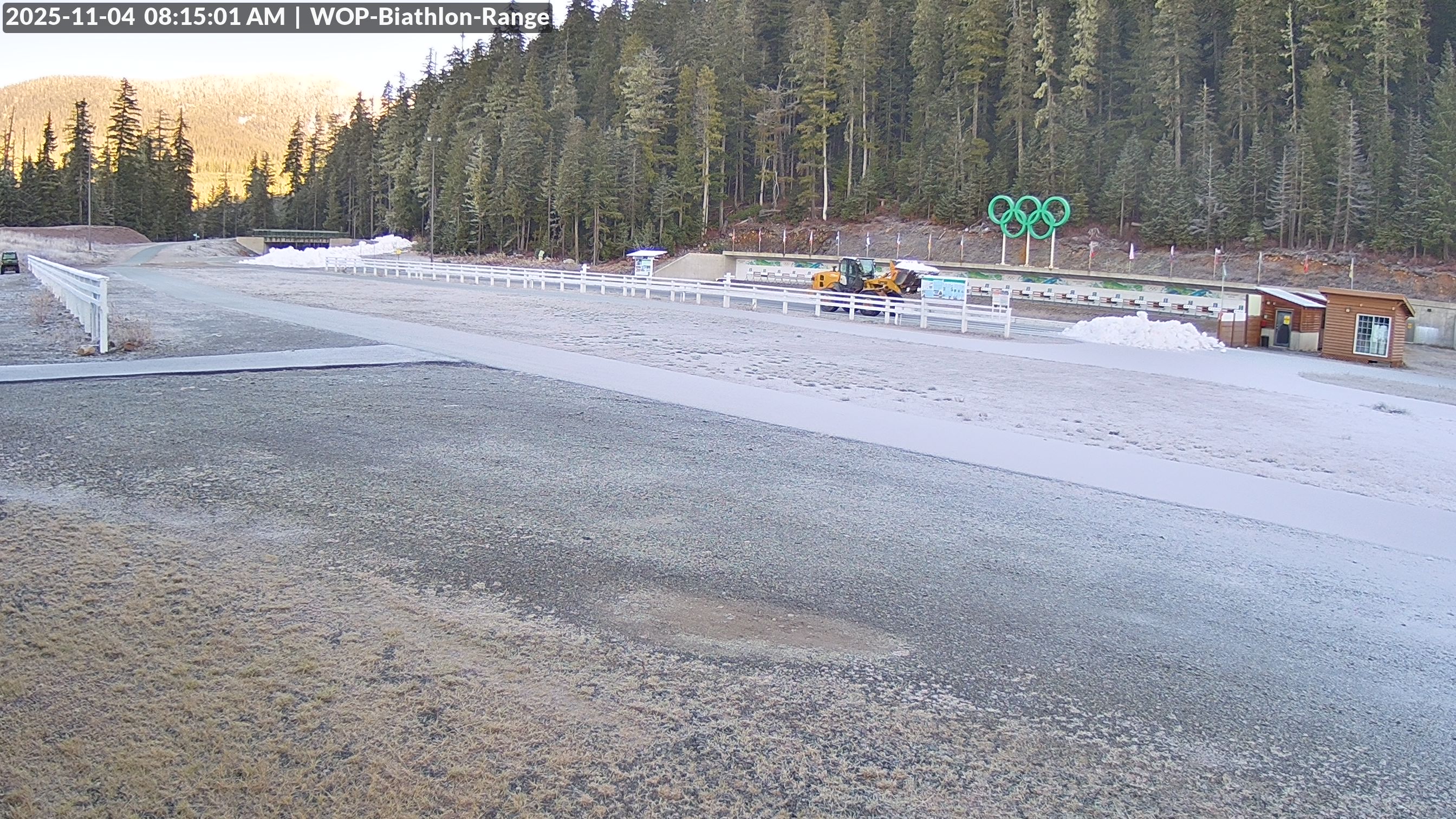 View looking North East to the Olympic Biathlon Range