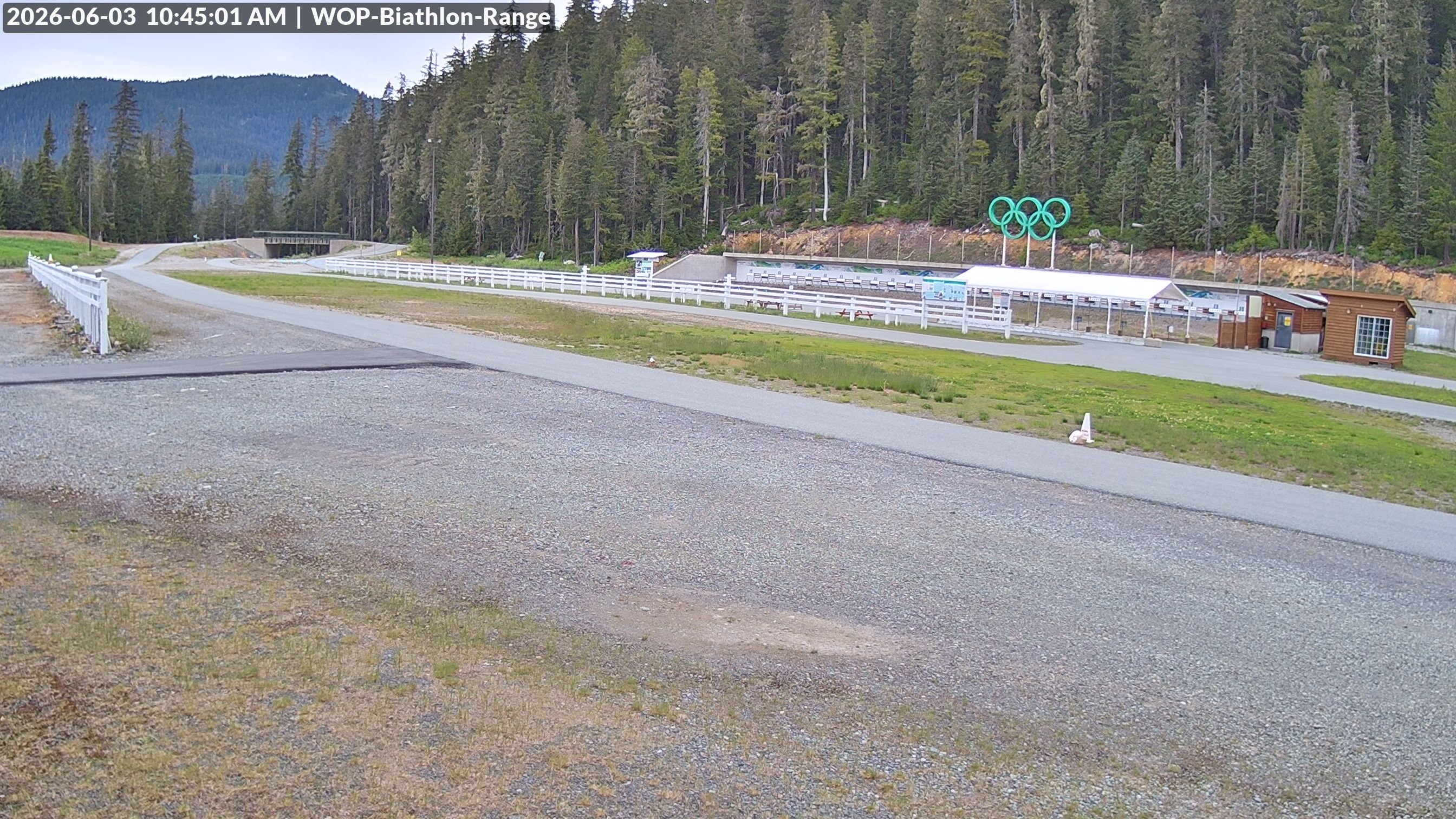 View looking North East to the Olympic Biathlon Range