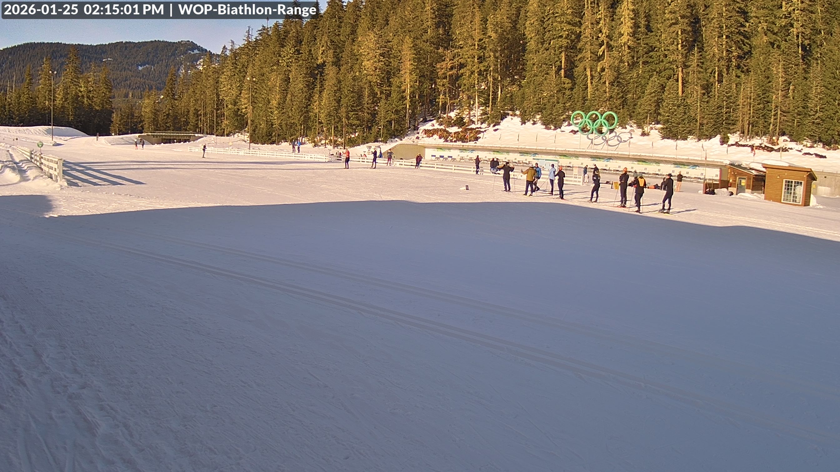 View looking North East to the Olympic Biathlon Range