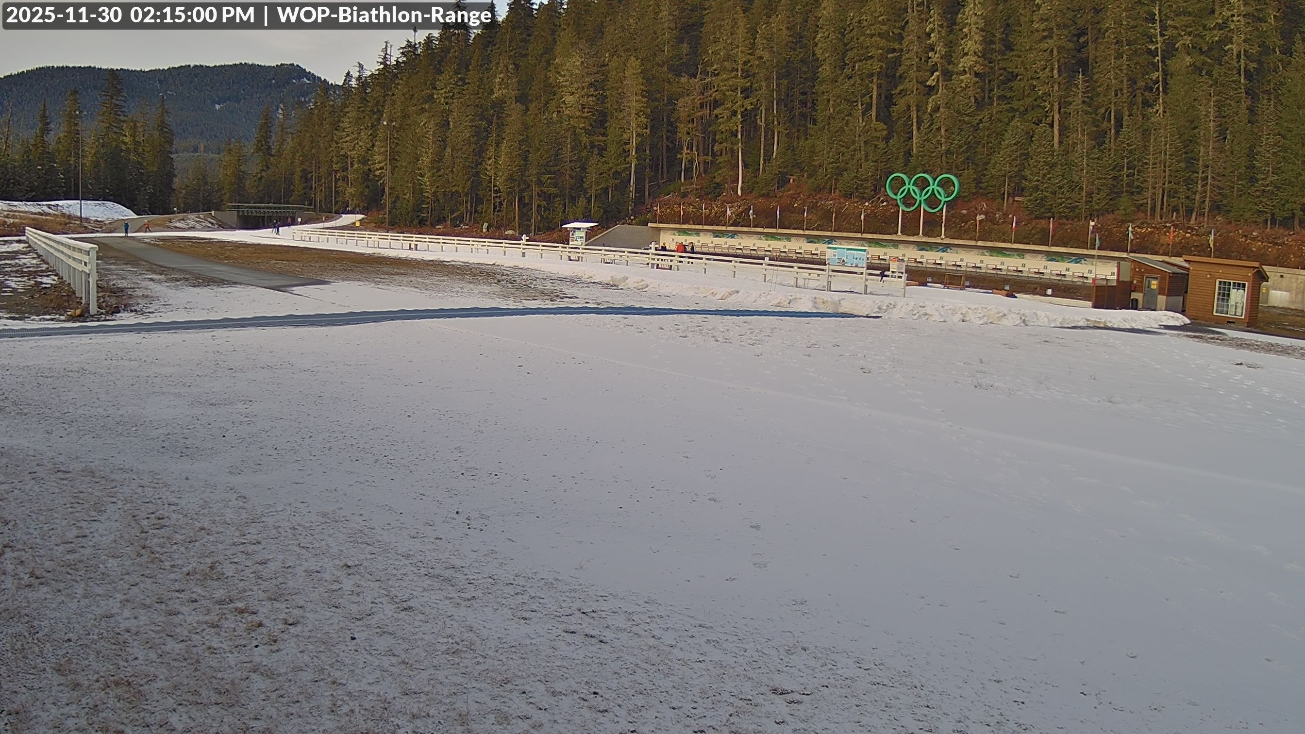 View looking North East to the Olympic Biathlon Range