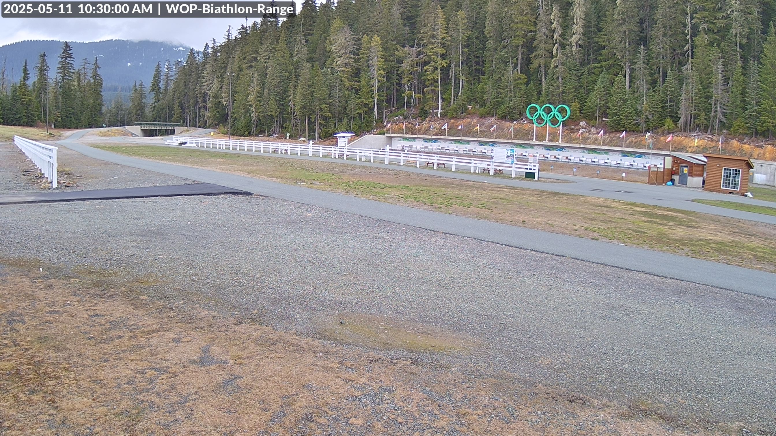 View looking North East to the Olympic Biathlon Range