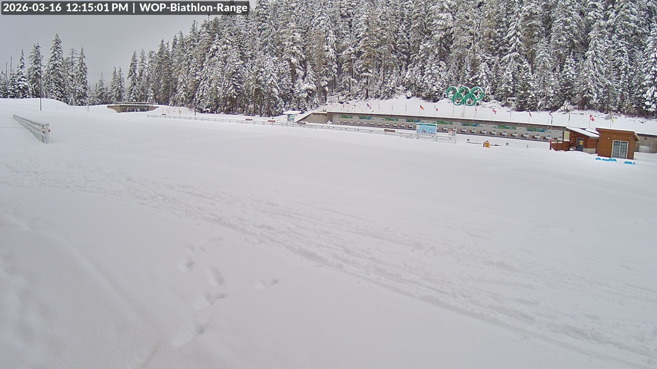 View looking North East to the Olympic Biathlon Range