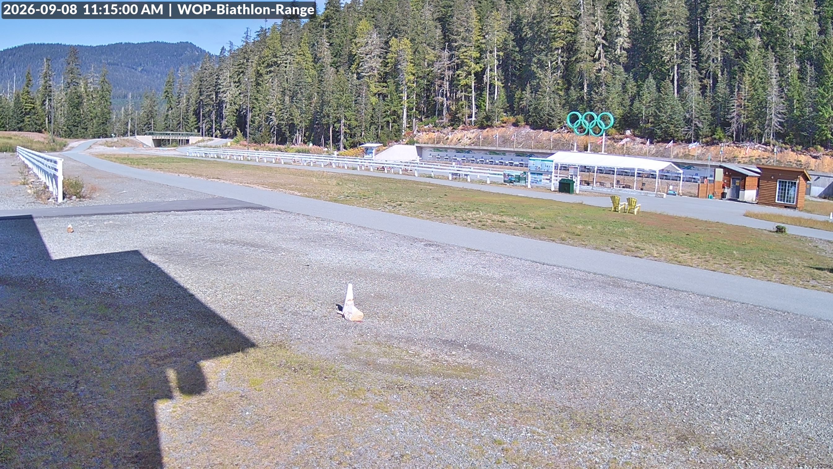 View looking North East to the Olympic Biathlon Range