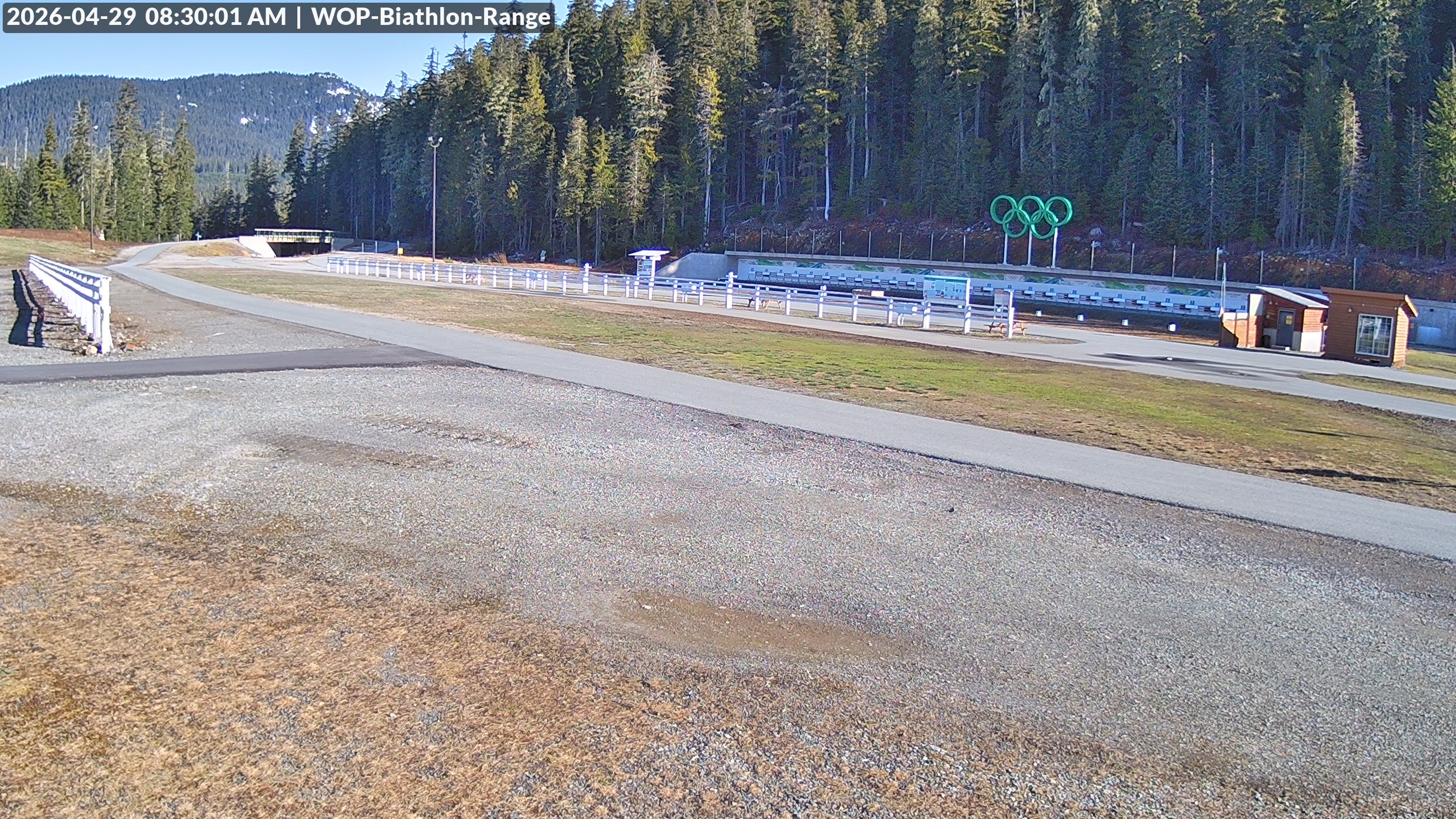 View looking North East to the Olympic Biathlon Range