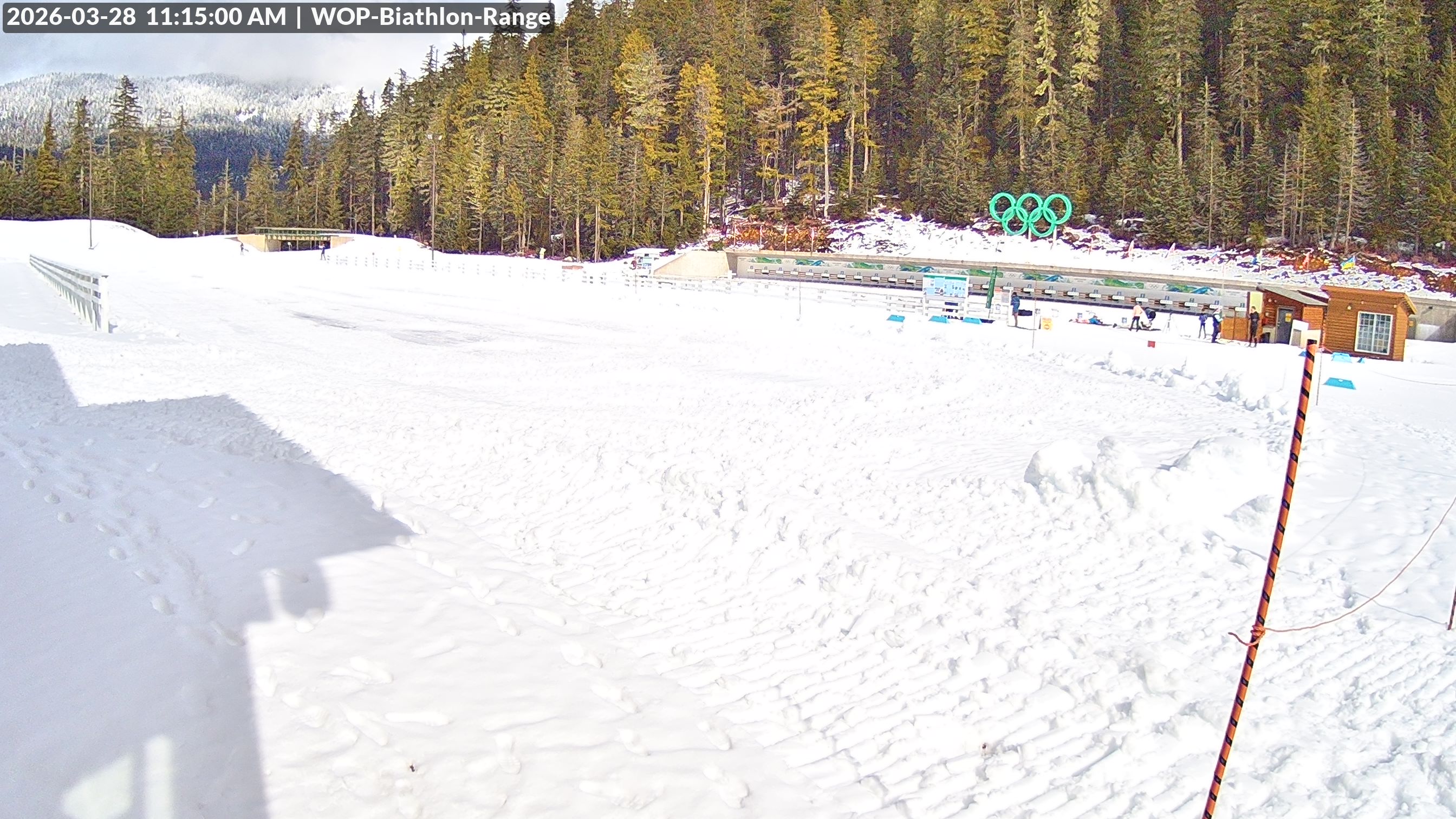 View looking North East to the Olympic Biathlon Range