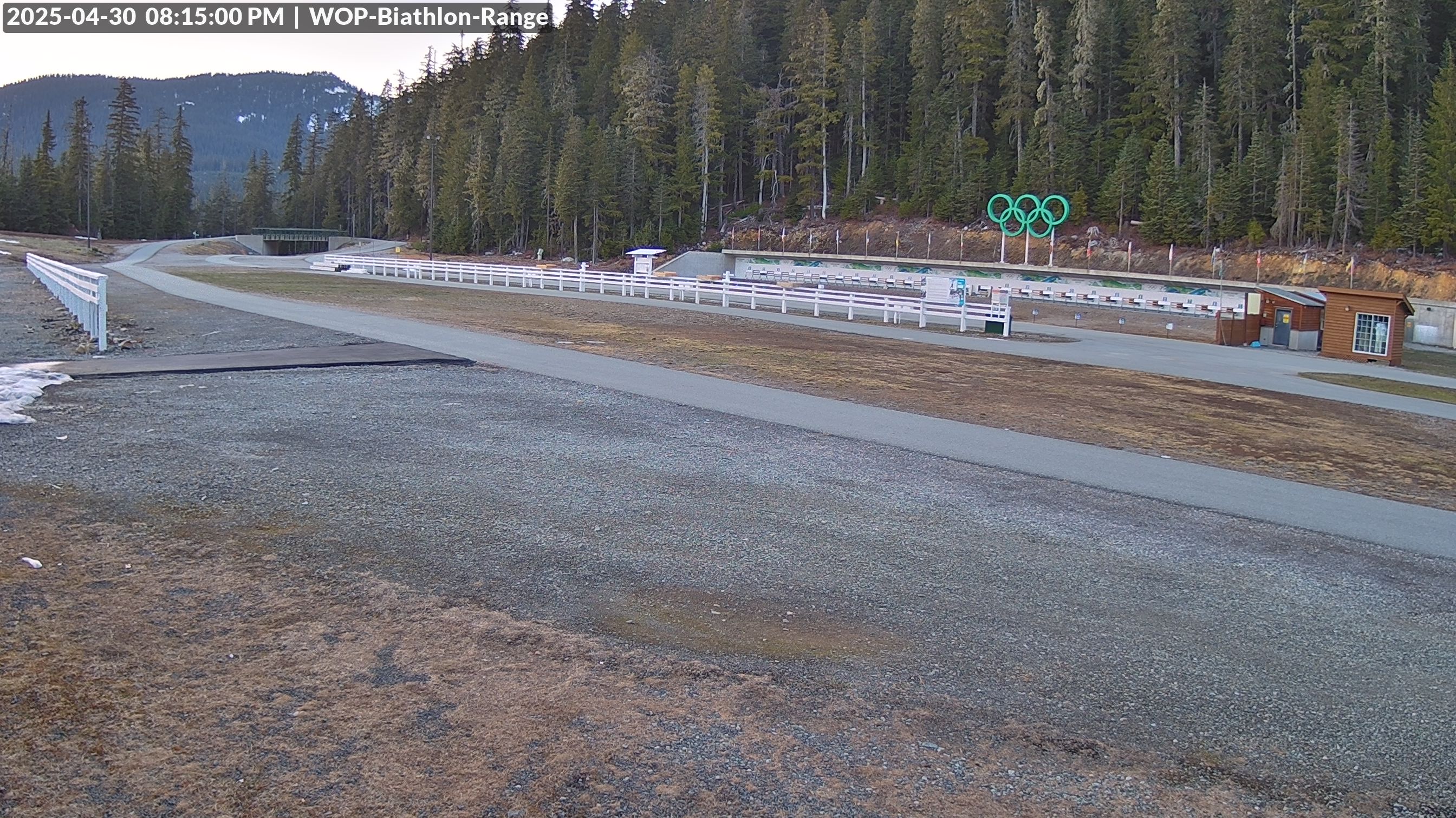 View looking North East to the Olympic Biathlon Range
