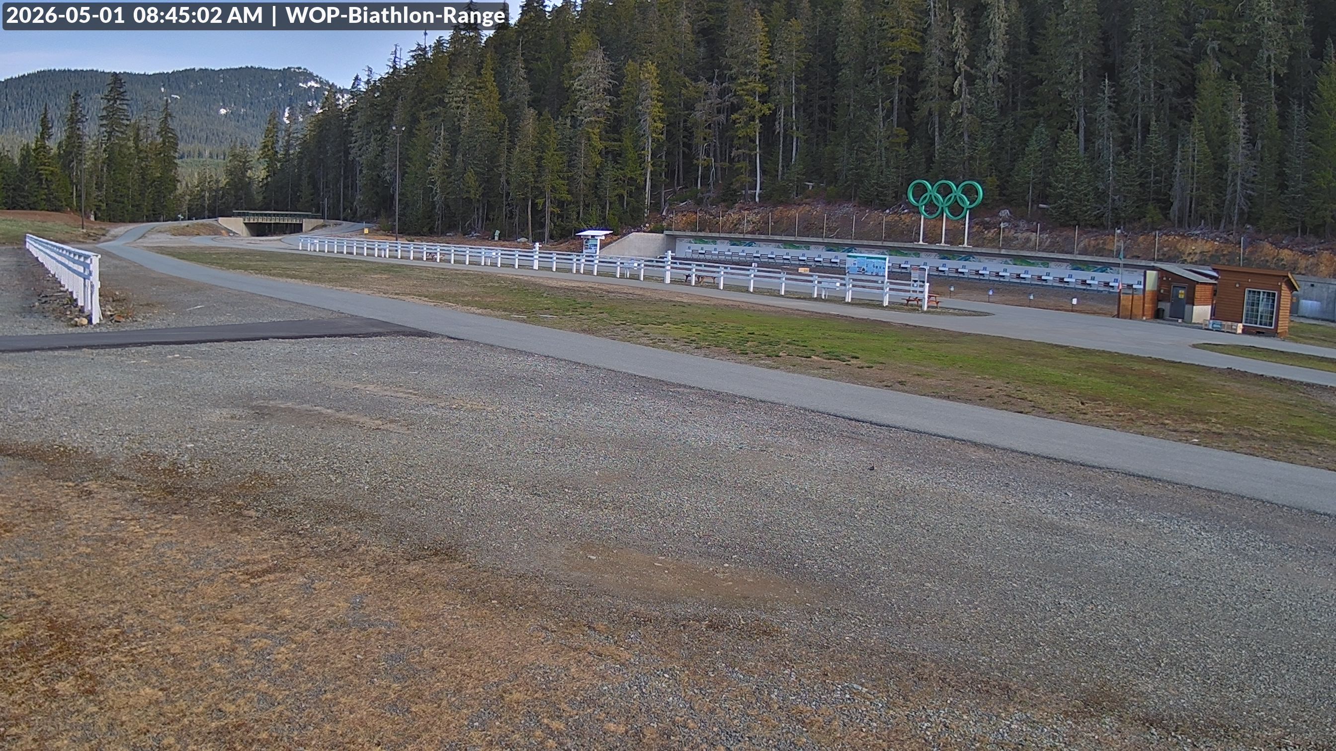 View looking North East to the Olympic Biathlon Range