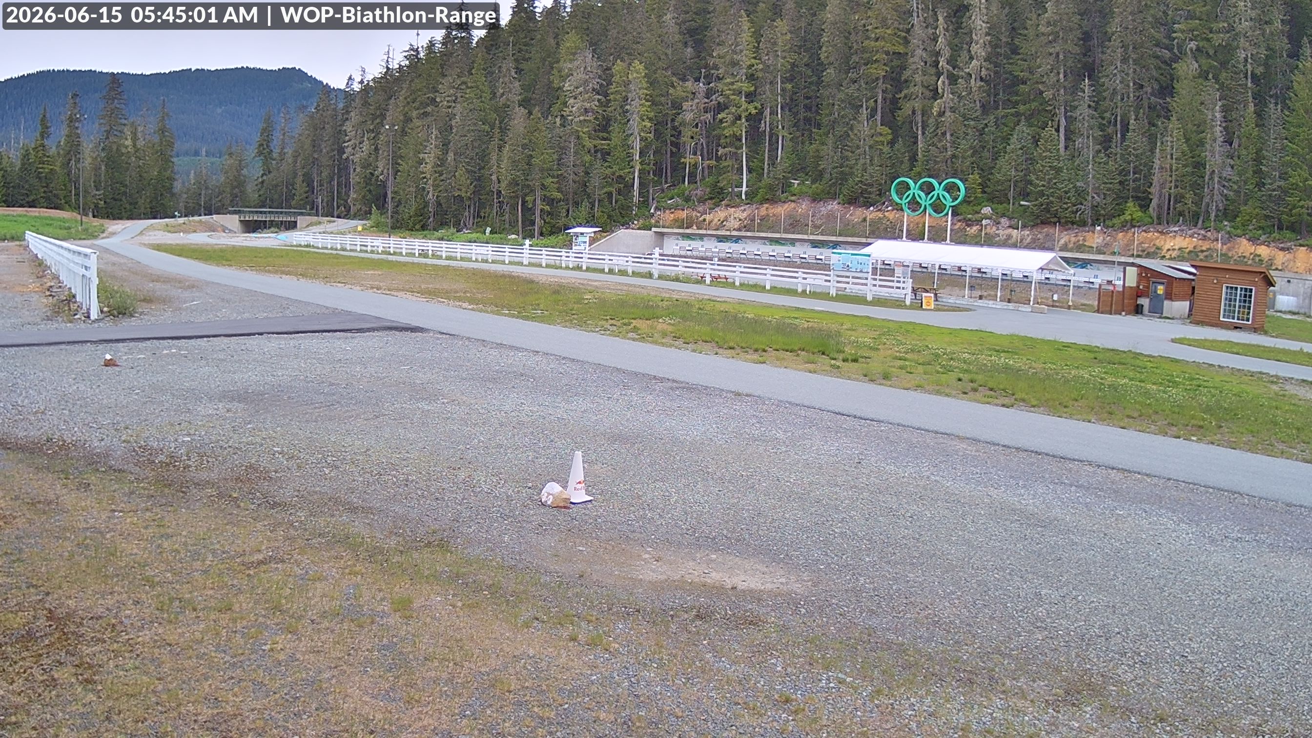 View looking North East to the Olympic Biathlon Range