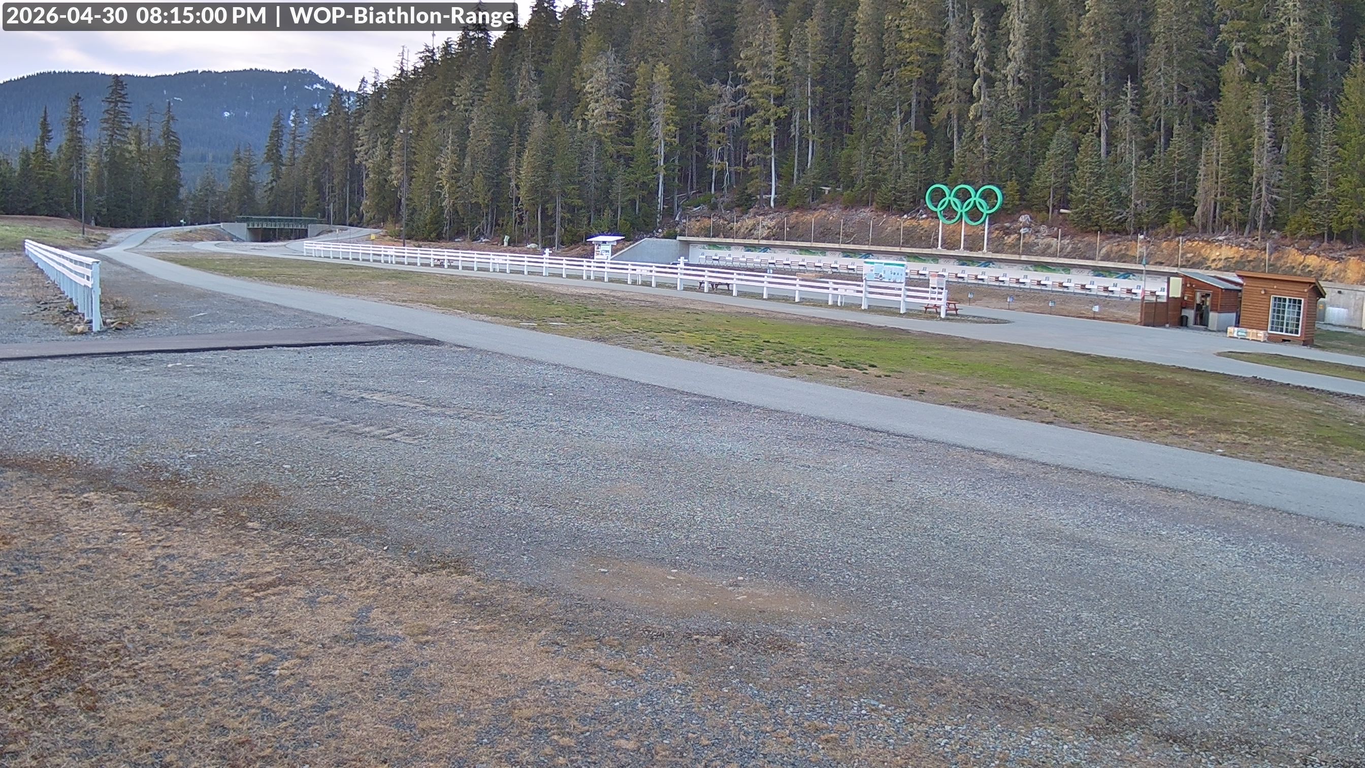 View looking North East to the Olympic Biathlon Range