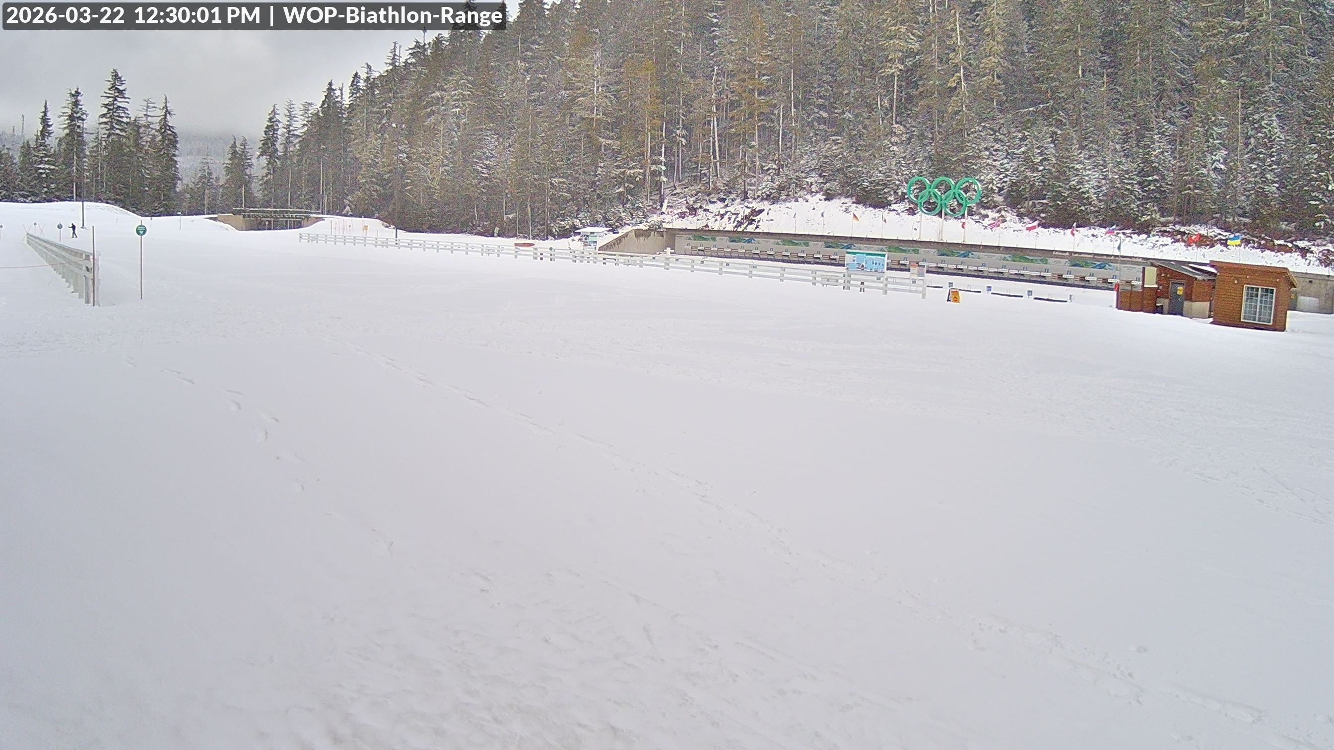View looking North East to the Olympic Biathlon Range