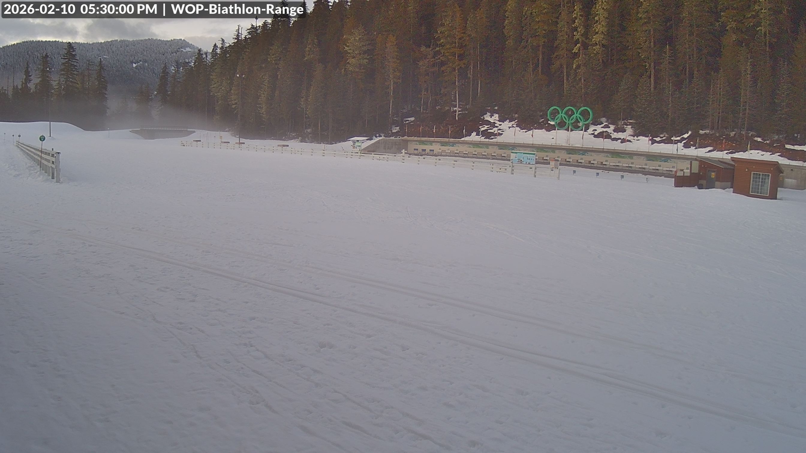 View looking North East to the Olympic Biathlon Range