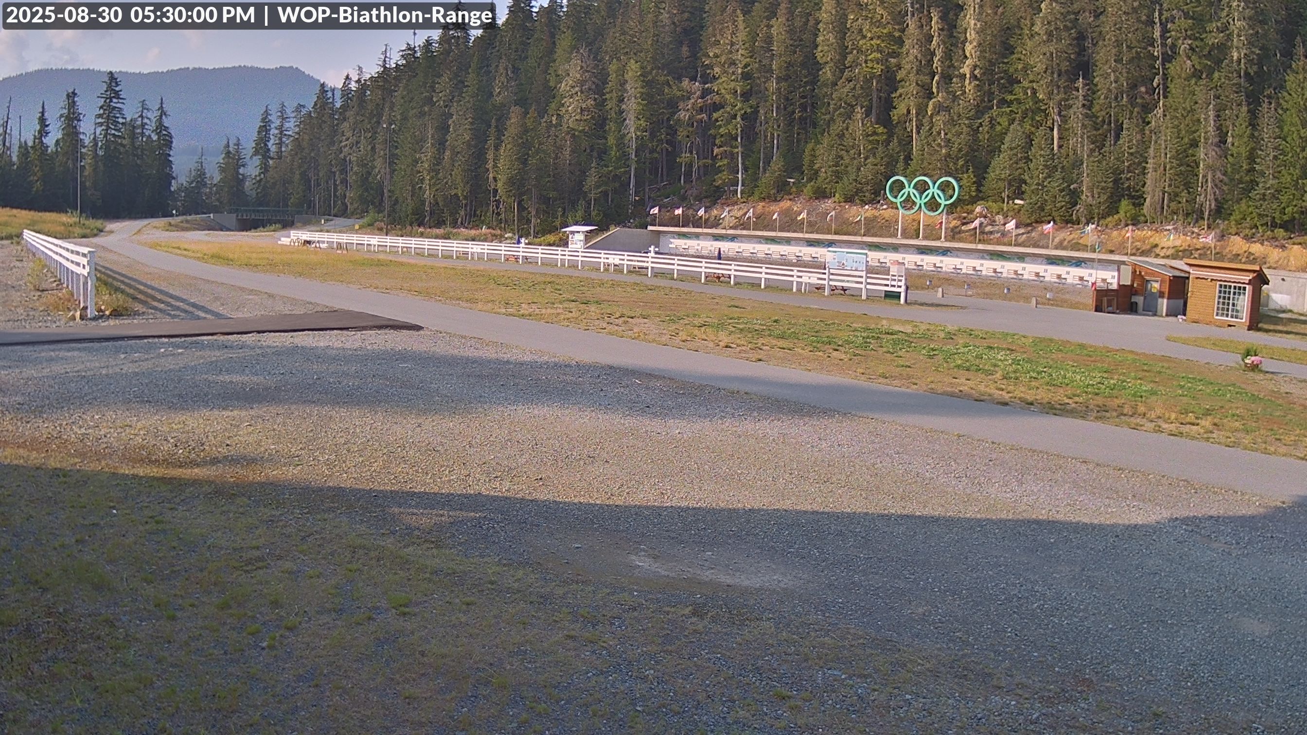 View looking North East to the Olympic Biathlon Range