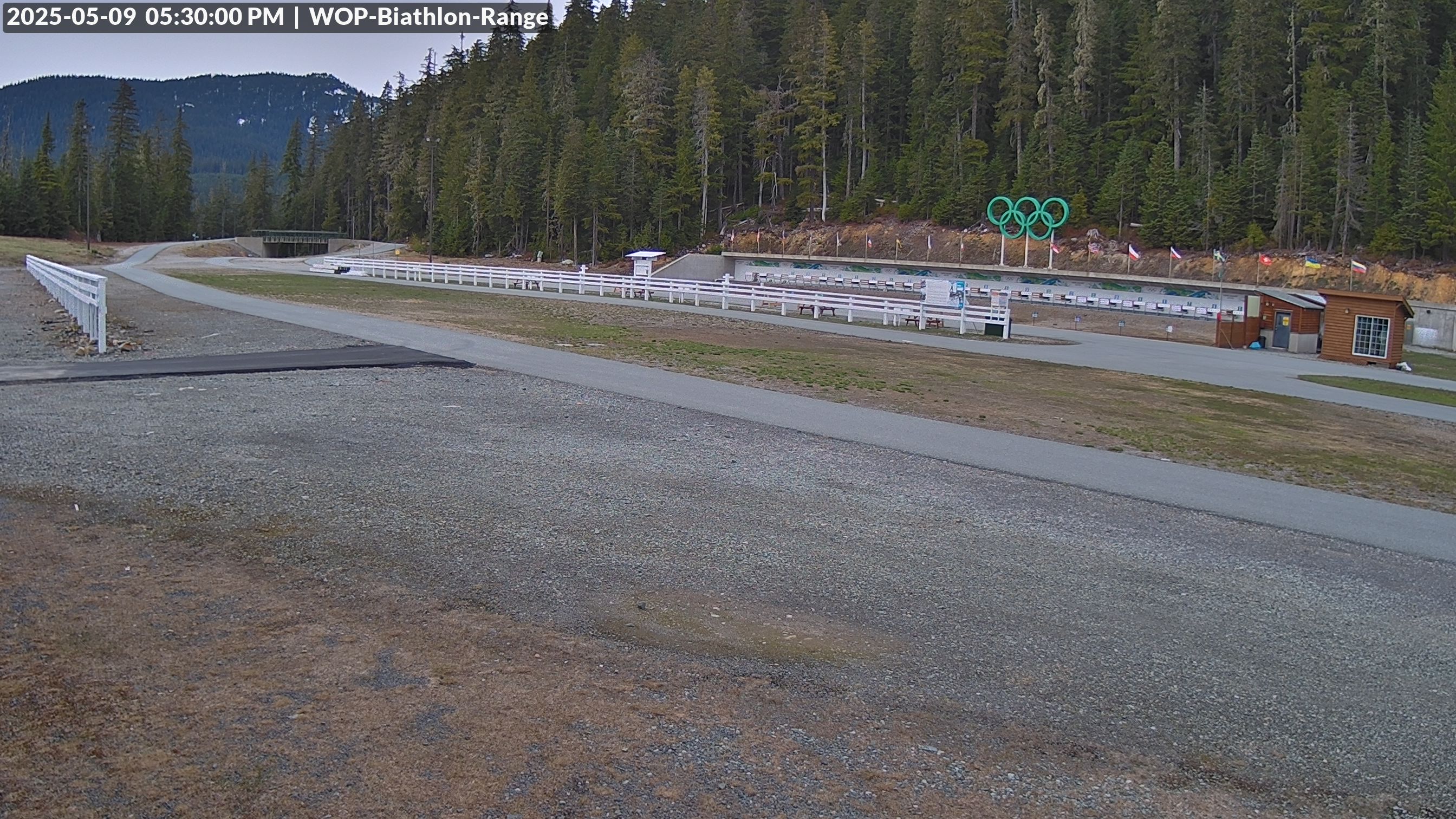 View looking North East to the Olympic Biathlon Range